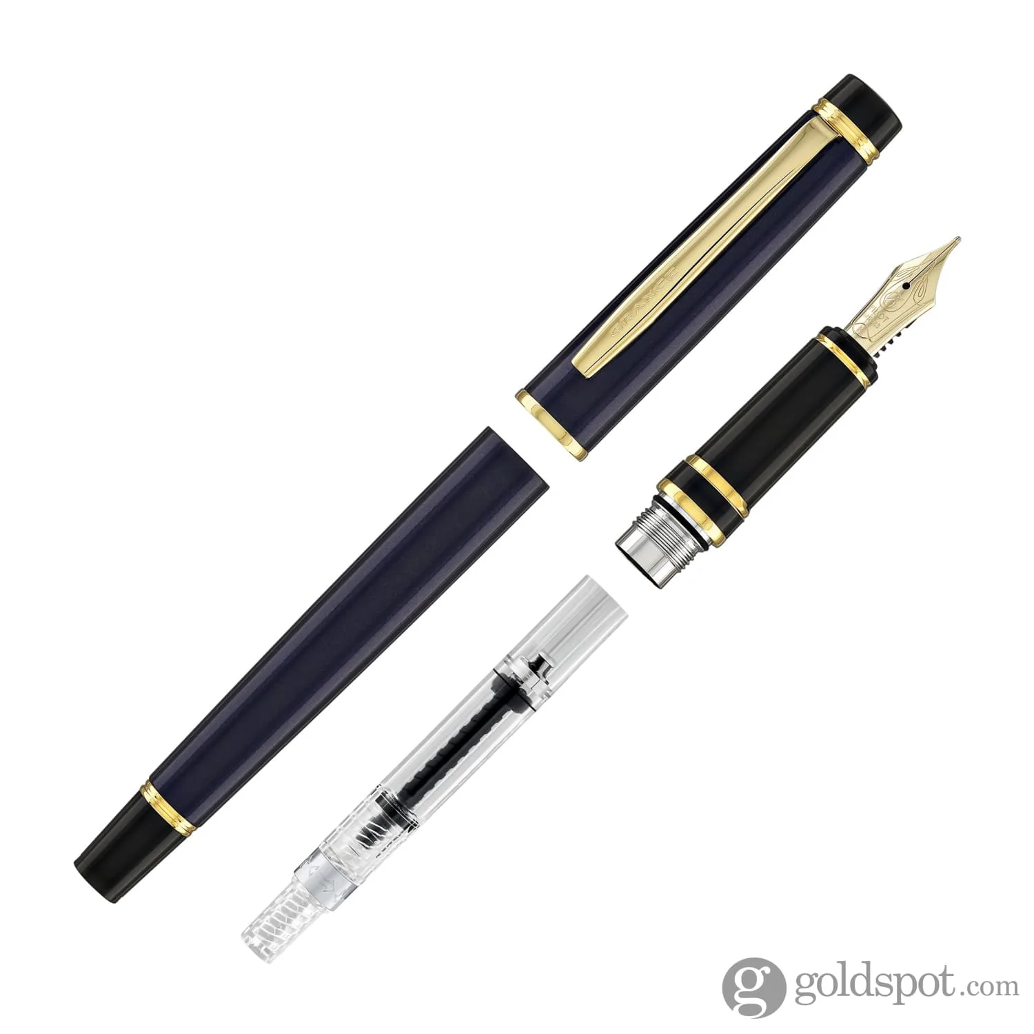 4623-pilot-grance-fountain-pen-in-deep-navy-blue-14k-gold-nib-7.webp Pilot Grance Fountain Pen in Deep Navy Blue - 14k Gold Nib