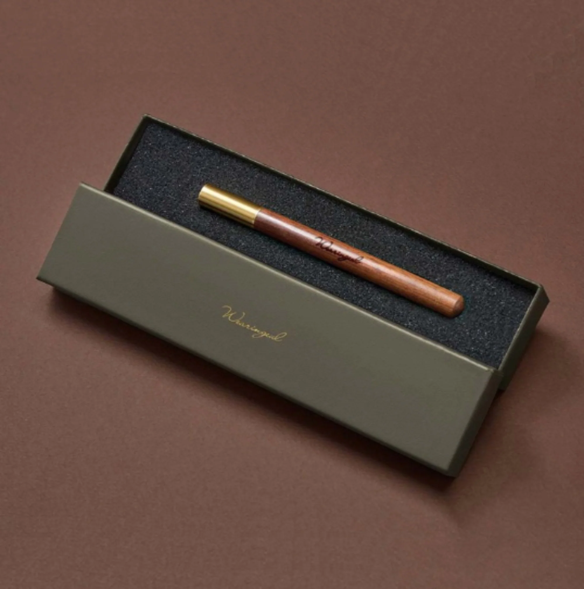 463-wearingeul-modular-glass-pen-in-transparent-glass-nib-with-rosewood-handle-5.webp Wearingeul Modular Glass Pen in Transparent Glass Nib with Rosewood Handle