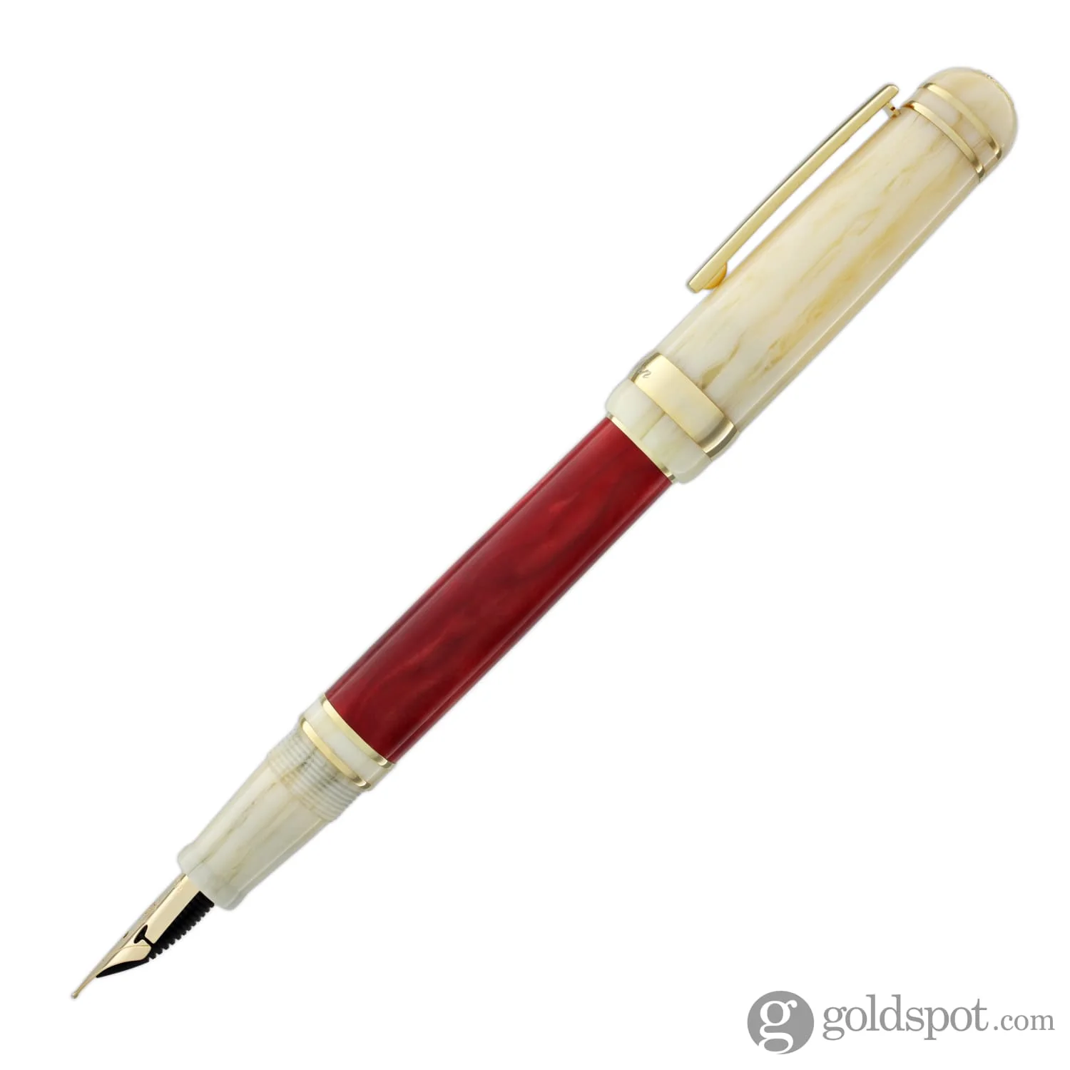 Laban 325 Fountain Pen in Flame - 14kt Gold Flexible Fine Nib
