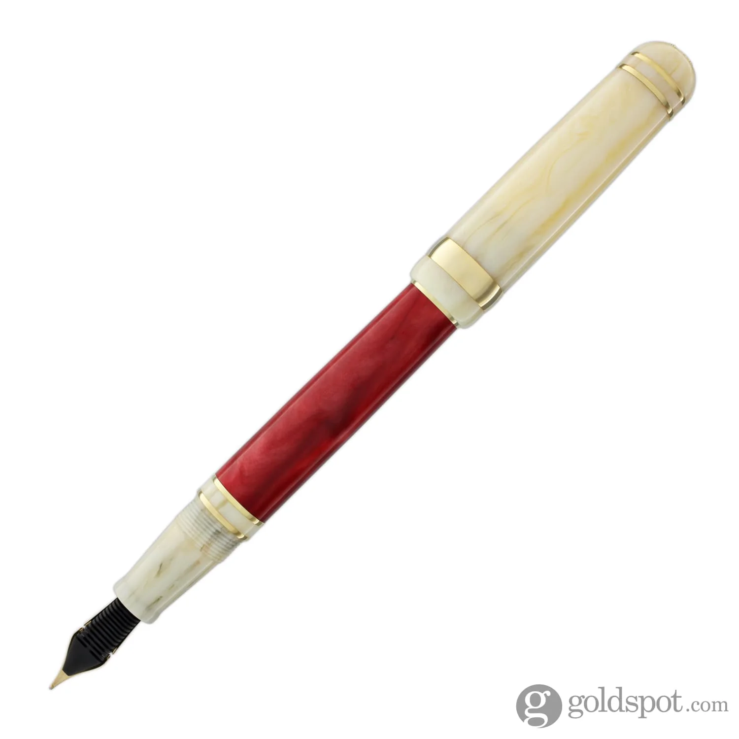 Laban 325 Fountain Pen in Flame - 14kt Gold Flexible Fine Nib