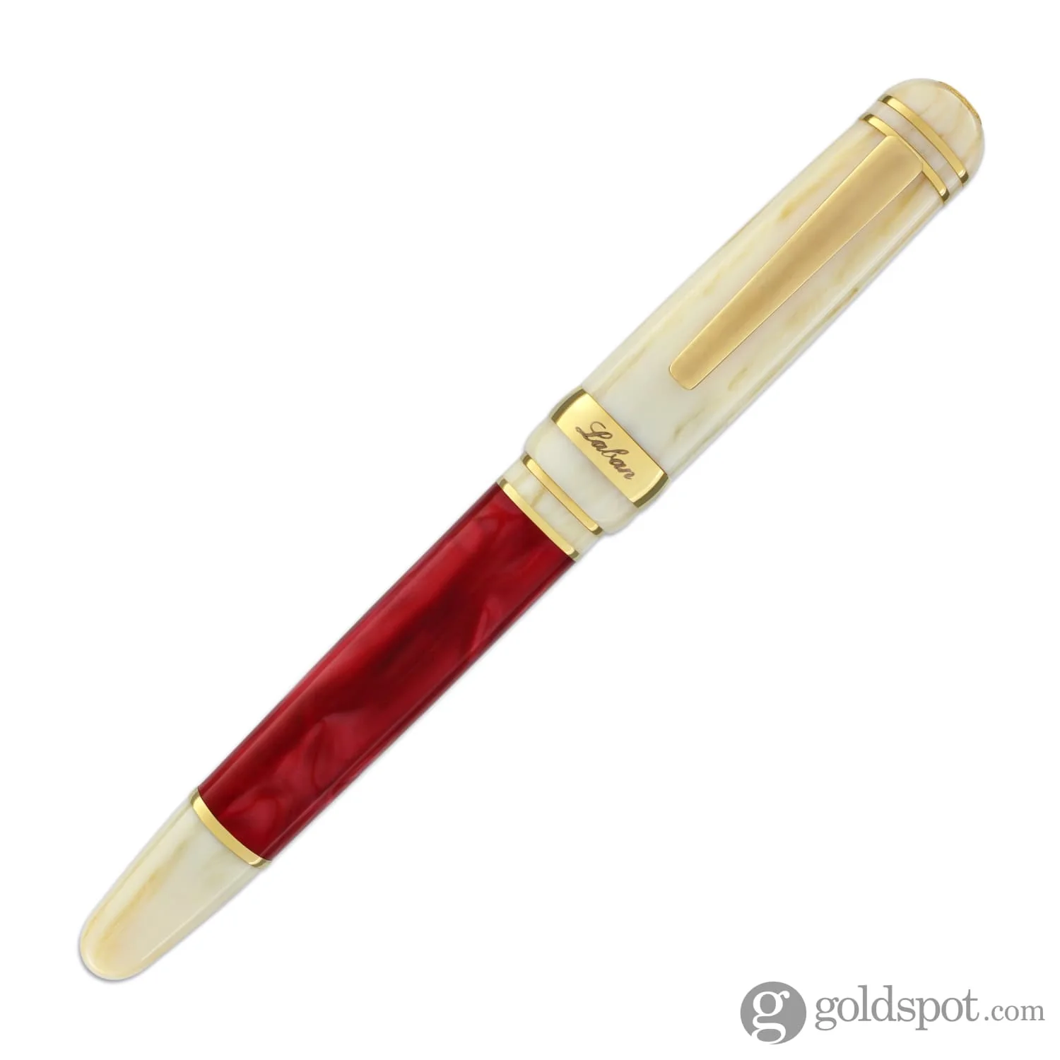 Laban 325 Fountain Pen in Flame - 14kt Gold Flexible Fine Nib