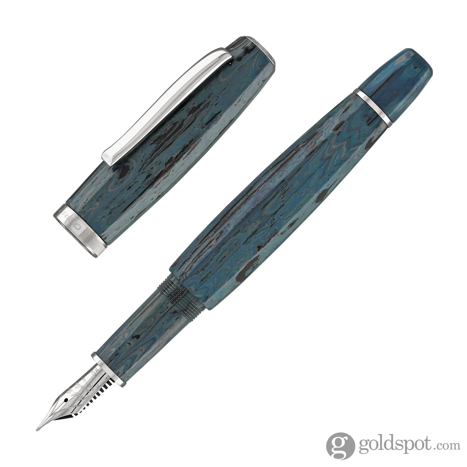 Scribo Feel Fountain Pen in Due Sorelle Ebonite