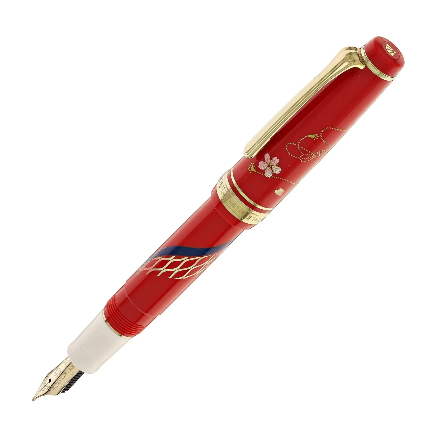 4675-sailor-professional-gear-slim-kimono-fountain-pen-in-prosperity-with-gold-ip-14k-gold-1.webp Sailor Professional Gear Slim 'Kimono' Fountain Pen in Prosperity with Gold IP - 14K Gold