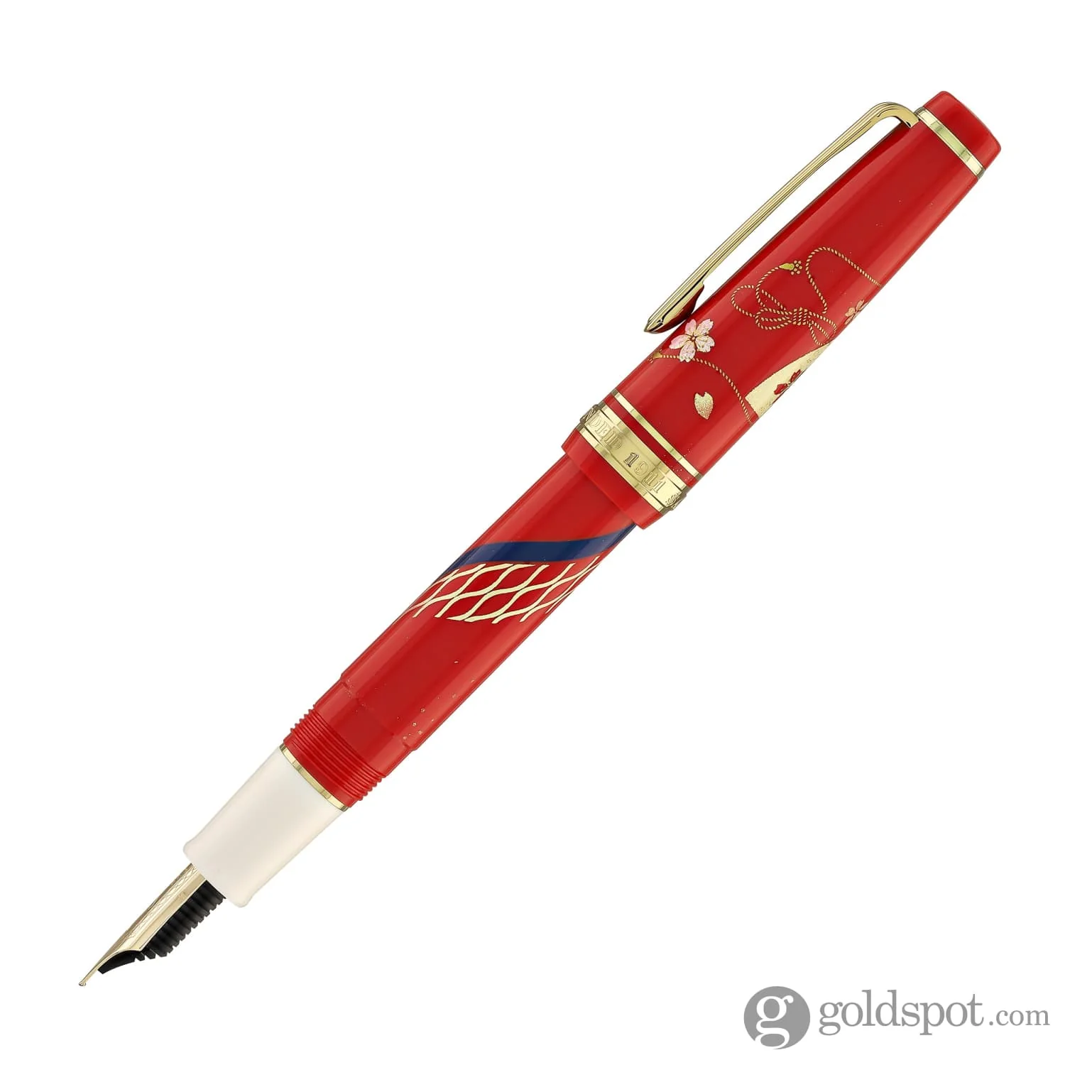 4675-sailor-professional-gear-slim-kimono-fountain-pen-in-prosperity-with-gold-ip-14k-gold-6.webp Sailor Professional Gear Slim 'Kimono' Fountain Pen in Prosperity with Gold IP - 14K Gold