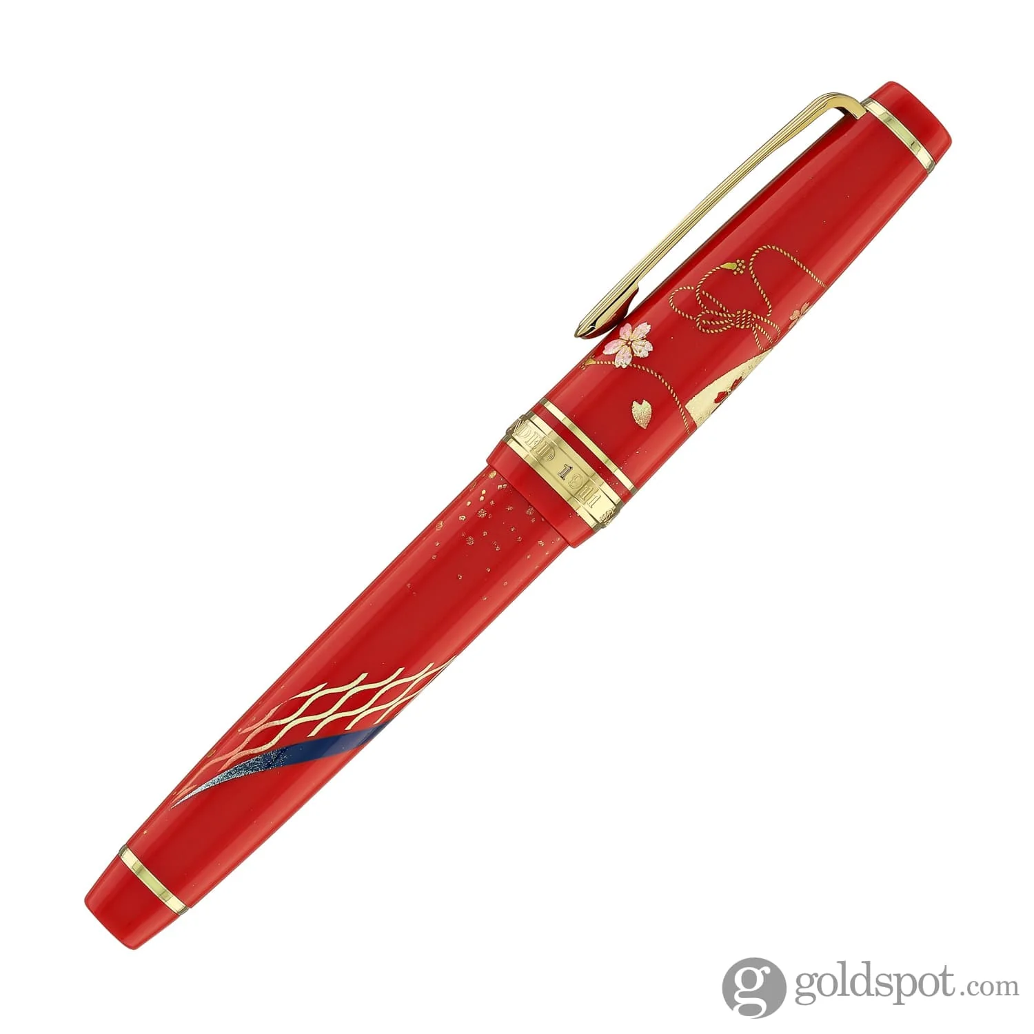 4675-sailor-professional-gear-slim-kimono-fountain-pen-in-prosperity-with-gold-ip-14k-gold-7.webp Sailor Professional Gear Slim 'Kimono' Fountain Pen in Prosperity with Gold IP - 14K Gold