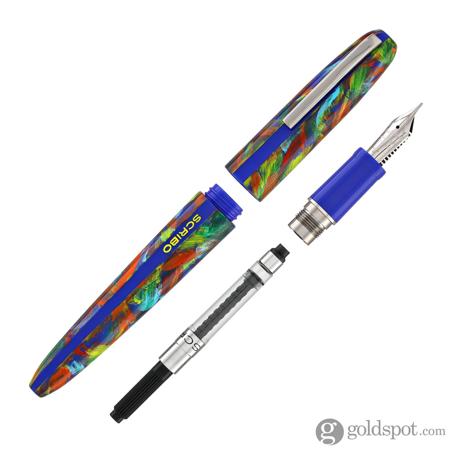 4688-scribo-piuma-fountain-pen-in-ara-7.webp Scribo Piuma Fountain Pen in Ara