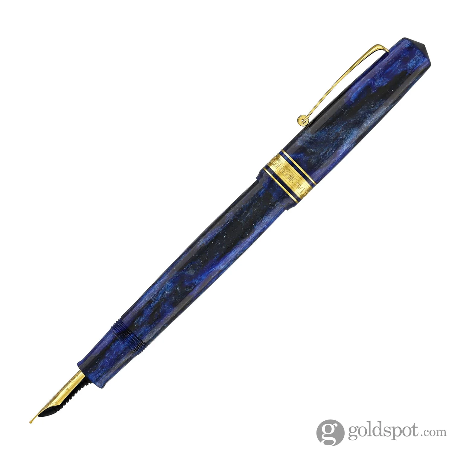 4704-omas-bologna-fountain-pen-in-azzurro-diamante-diamond-blue-with-gold-trim-3.webp Omas Bologna Fountain Pen in Azzurro Diamante (Diamond Blue) with Gold Trim