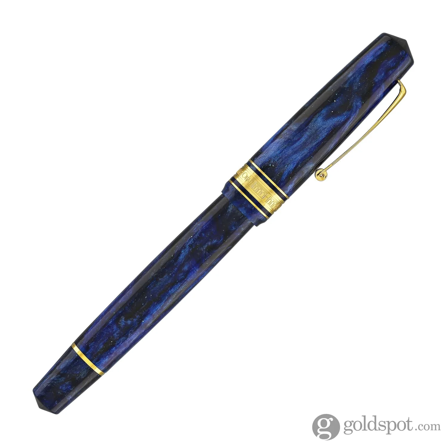 4704-omas-bologna-fountain-pen-in-azzurro-diamante-diamond-blue-with-gold-trim-6.webp Omas Bologna Fountain Pen in Azzurro Diamante (Diamond Blue) with Gold Trim