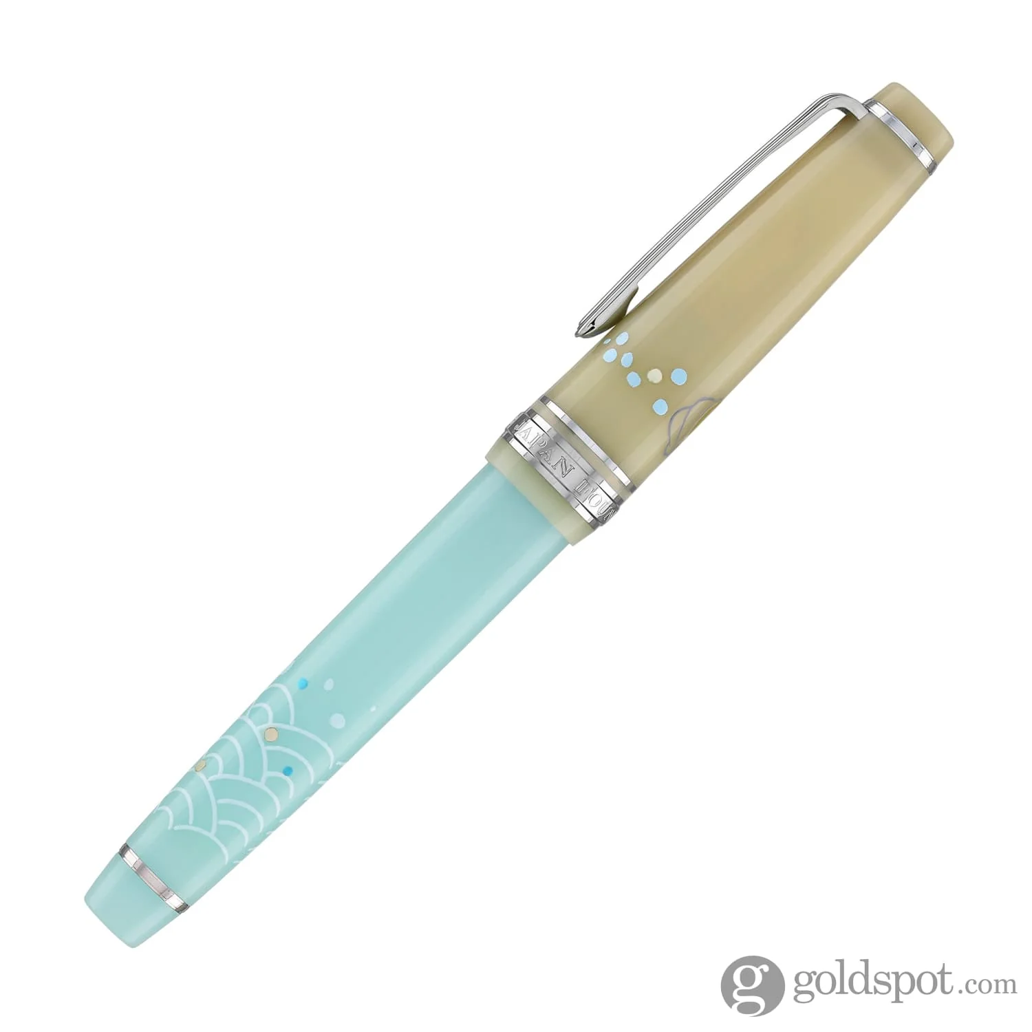 4709-sailor-professional-gear-slim-princess-raden-fountain-pen-in-princess-koto-with-silver-trim-14k-gold-5.webp Sailor Professional Gear Slim 'Princess Raden' Fountain Pen in Princess Koto with Silver Trim - 14K Gold