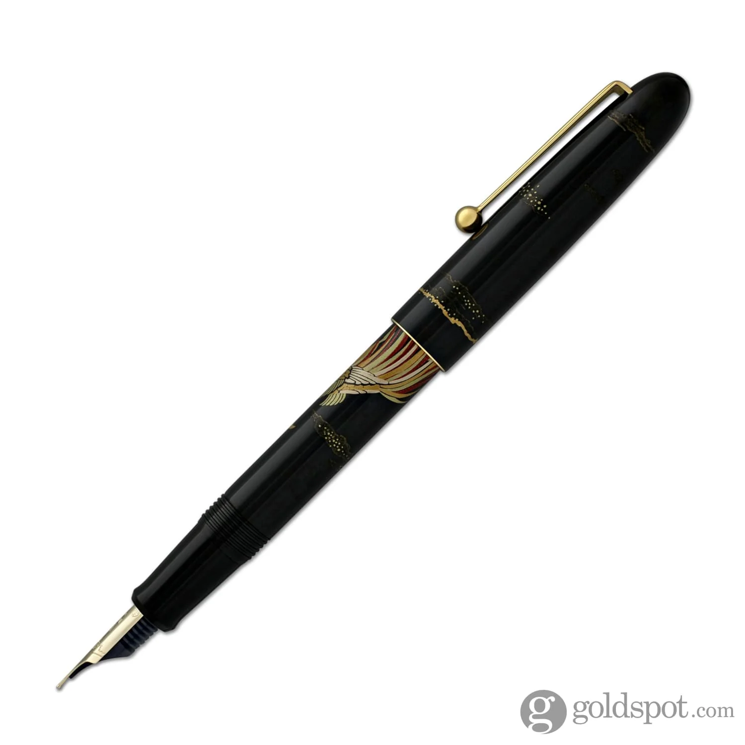 Pilot Namiki Nippon Art Fountain Pen - Chinese Phoenix - 18K Gold Medium Point
