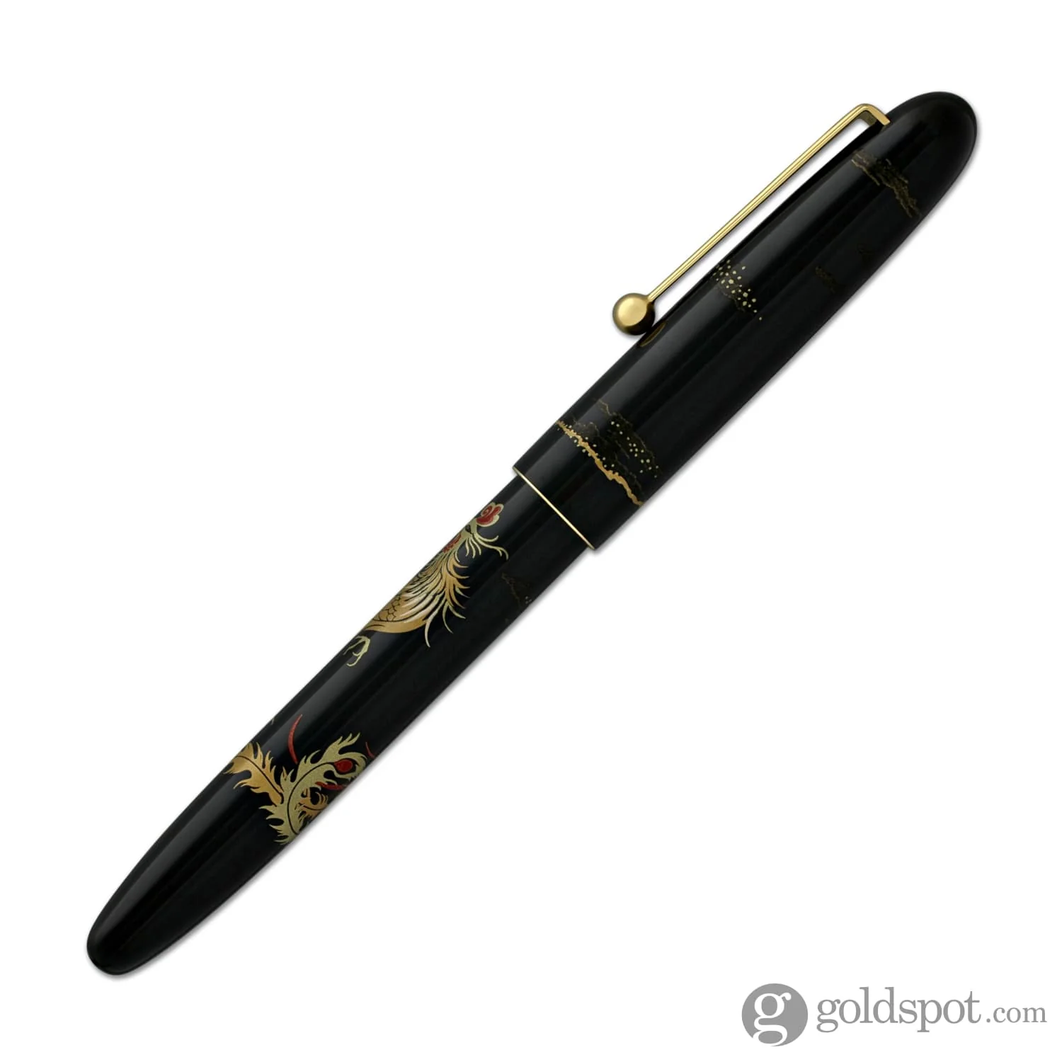 Pilot Namiki Nippon Art Fountain Pen - Chinese Phoenix - 18K Gold Medium Point