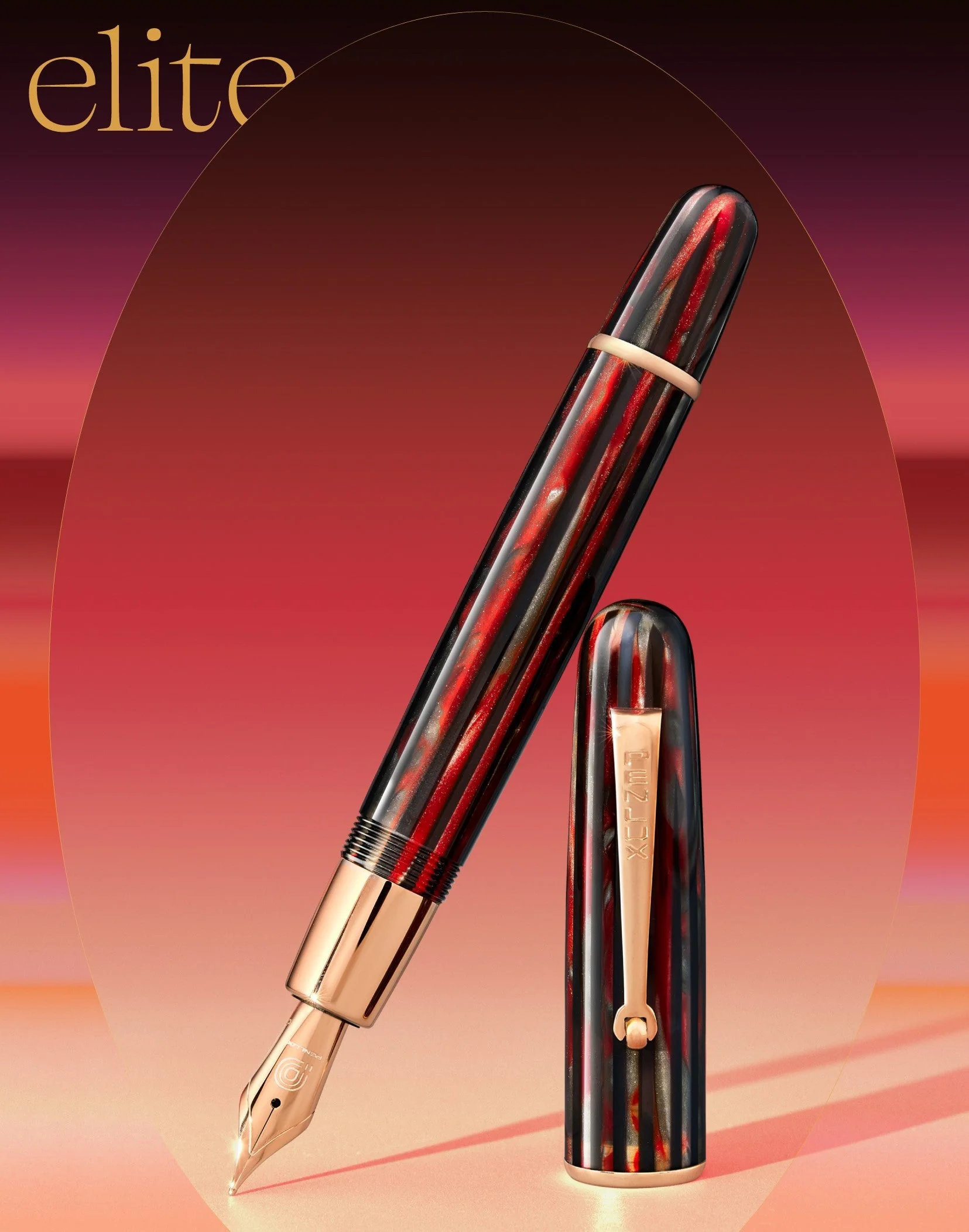 Penlux Elite Fountain Pen in Queen