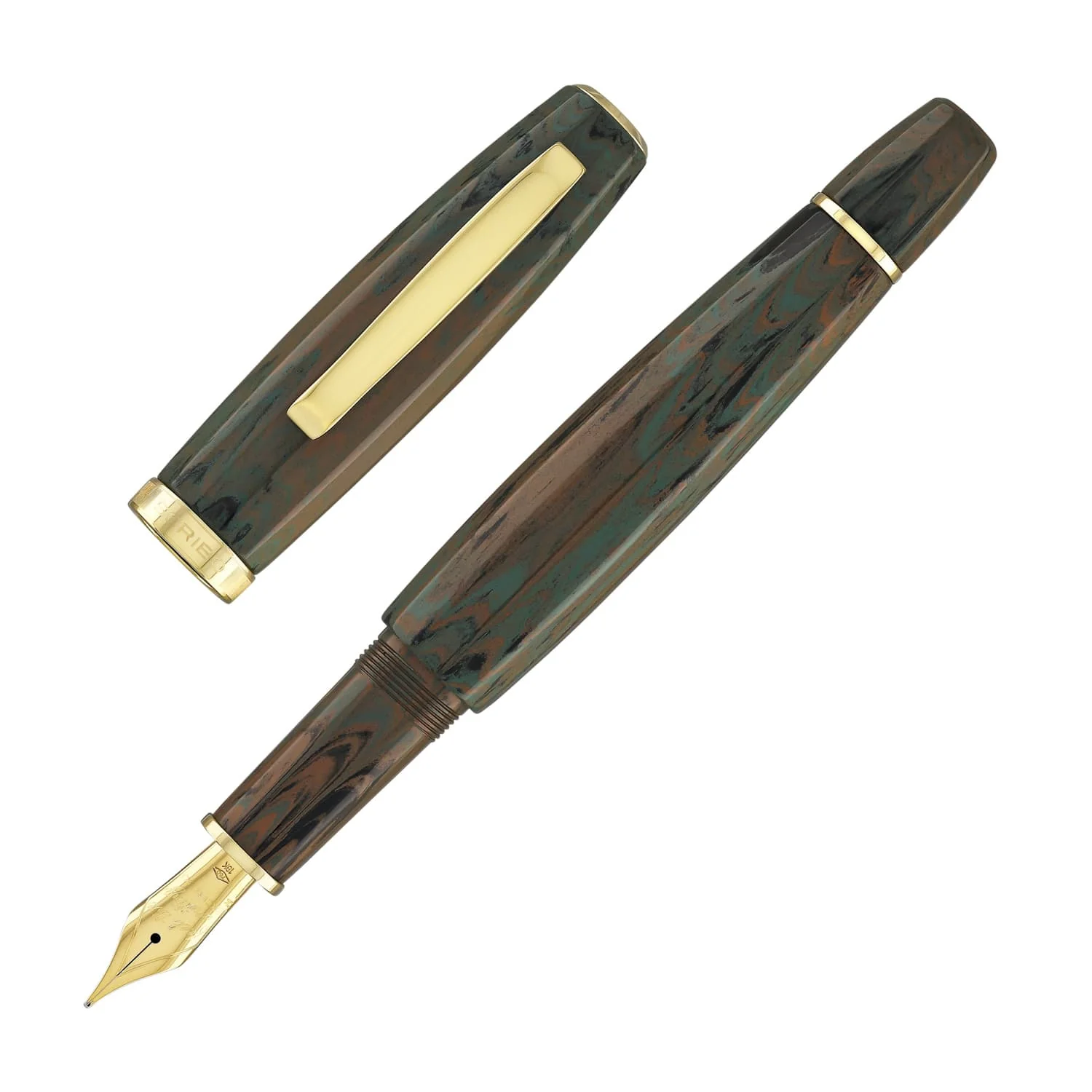 4737-scribo-feel-fountain-pen-in-monte-cornero-ebonite-1.webp Scribo Feel Fountain Pen in Monte Cornero Ebonite