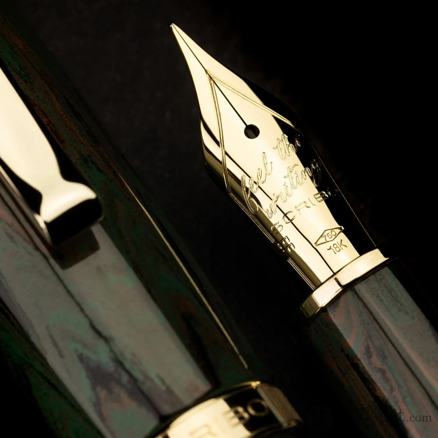 Scribo Feel Fountain Pen in Monte Cornero Ebonite