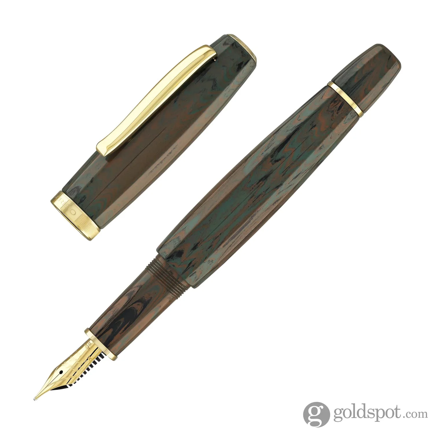 Scribo Feel Fountain Pen in Monte Cornero Ebonite