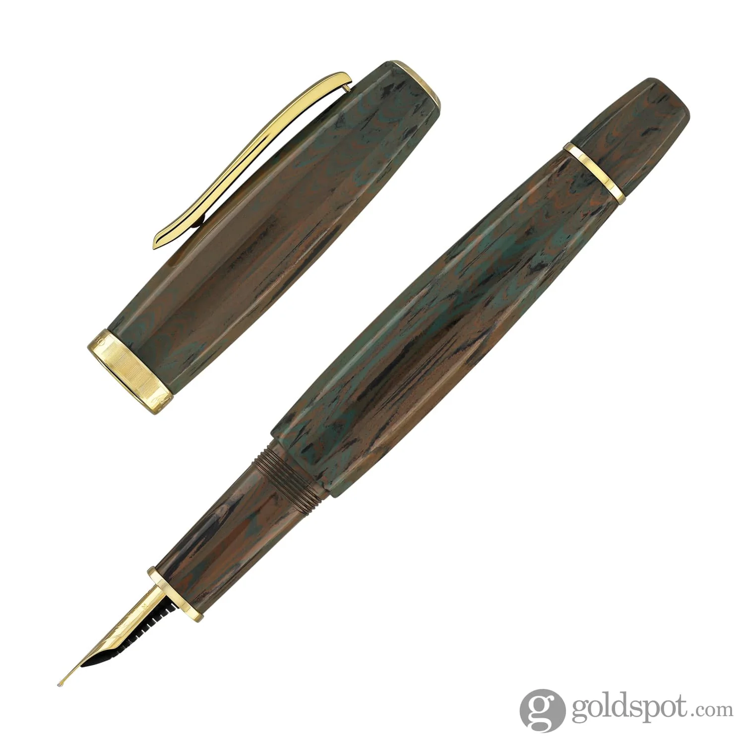 Scribo Feel Fountain Pen in Monte Cornero Ebonite