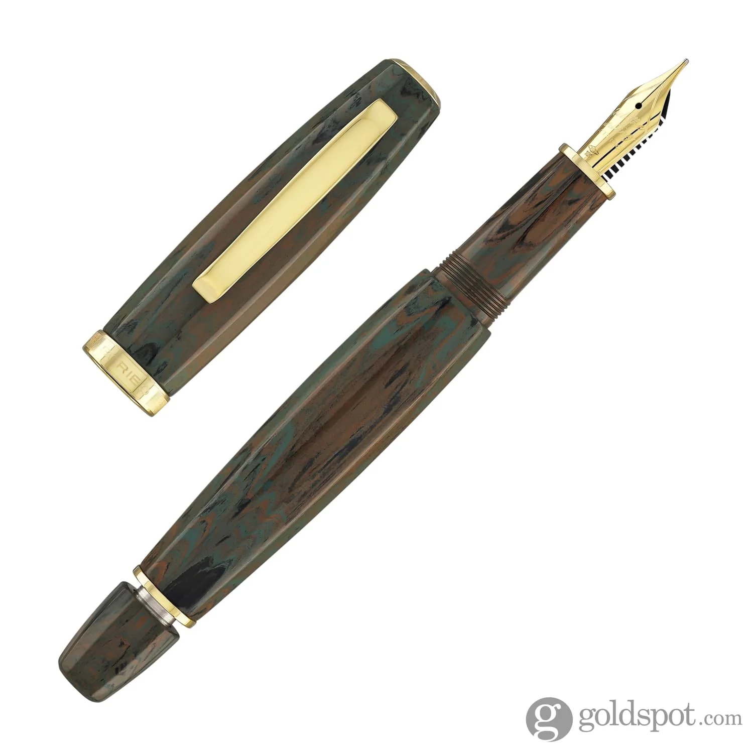 Scribo Feel Fountain Pen in Monte Cornero Ebonite