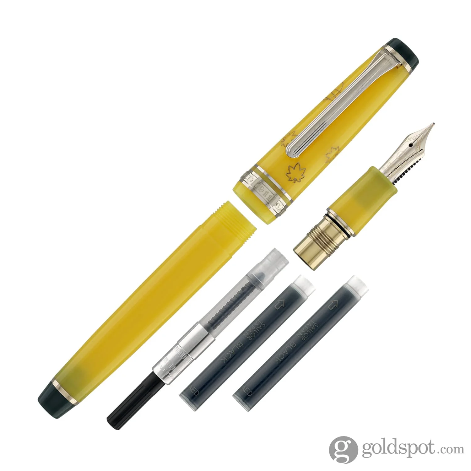 4750-sailor-pro-gear-slim-japanese-scenery-series-fountain-pen-in-tasogare-14kt-gold-8.webp Sailor Pro Gear Slim Japanese Scenery Series Fountain Pen in Tasogare - 14kt Gold