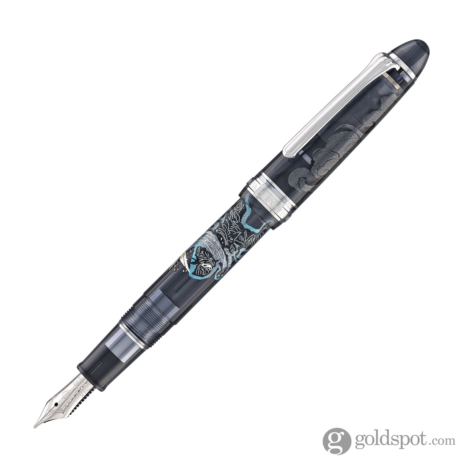 4754-sailor-1911-standard-ninja-fountain-pen-in-star-with-rhodium-trim-14k-gold-4.jpg Sailor 1911 Standard Ninja Fountain Pen in Star with Rhodium Trim - 14K Gold
