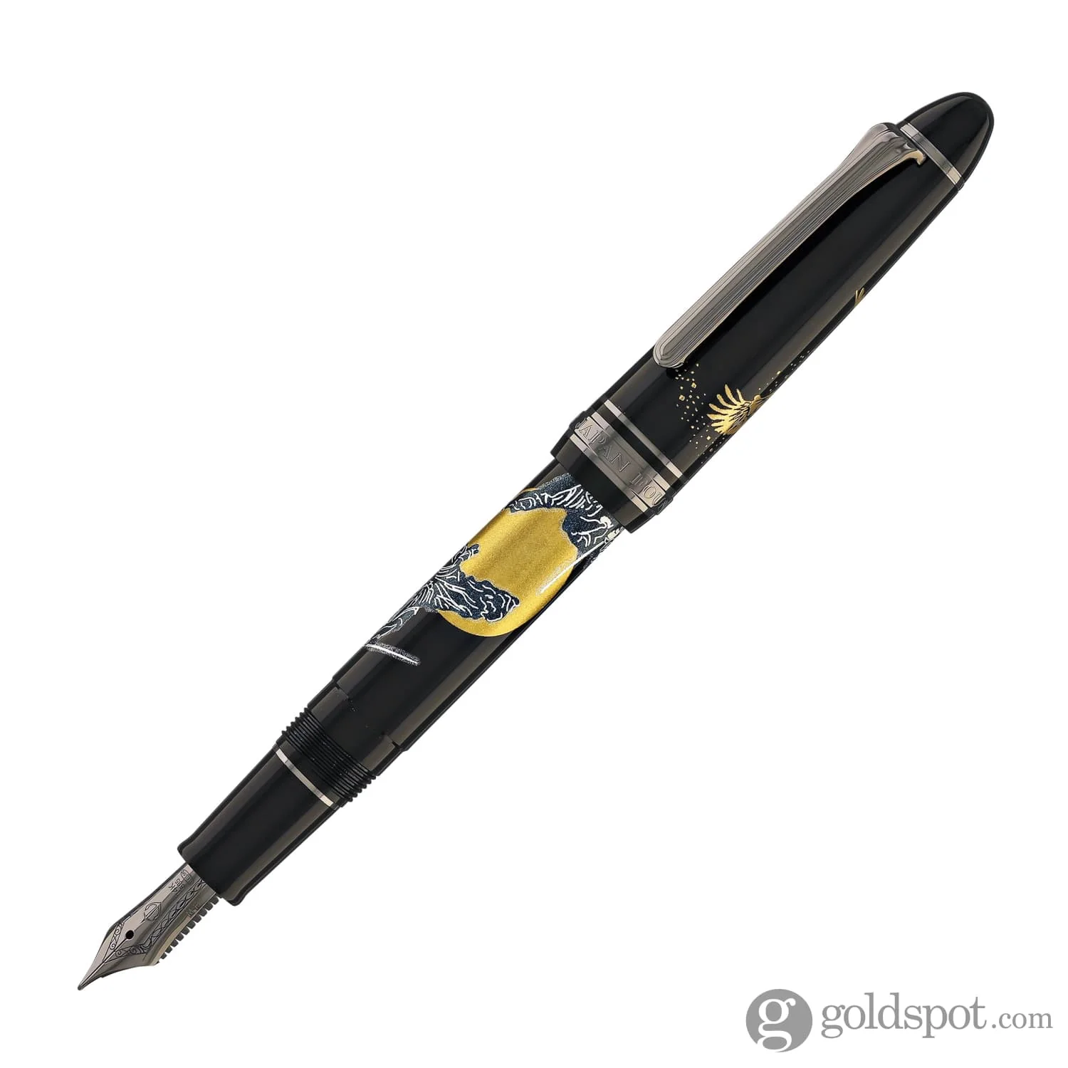 Sailor 1911 Standard Ninja Fountain Pen in Katana with Black Trim - 14K Gold