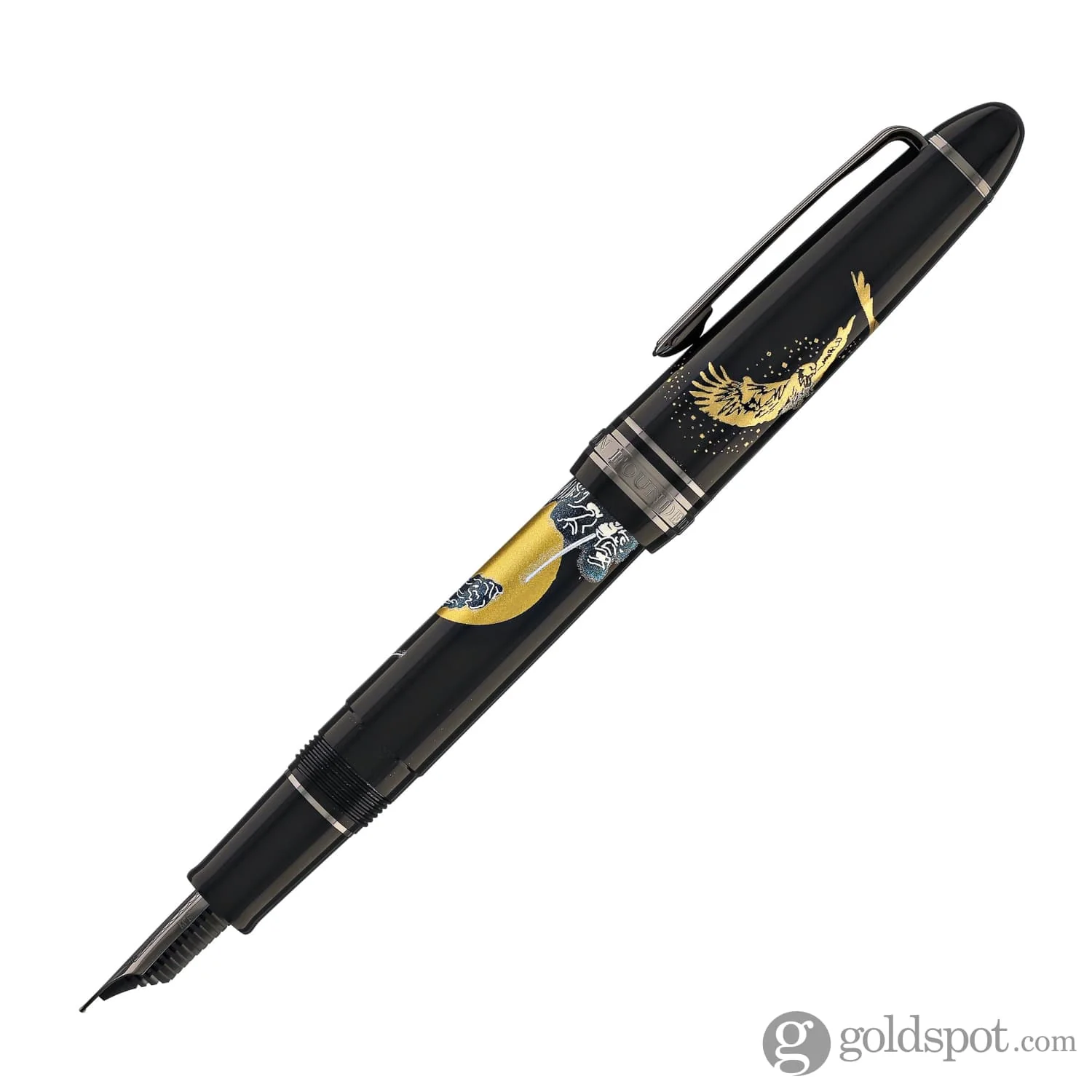 Sailor 1911 Standard Ninja Fountain Pen in Katana with Black Trim - 14K Gold