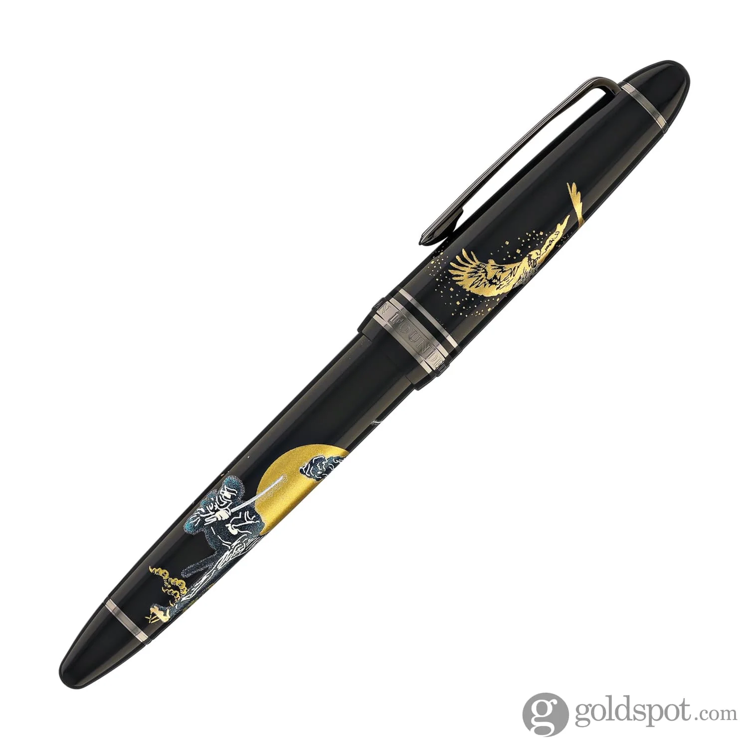 Sailor 1911 Standard Ninja Fountain Pen in Katana with Black Trim - 14K Gold