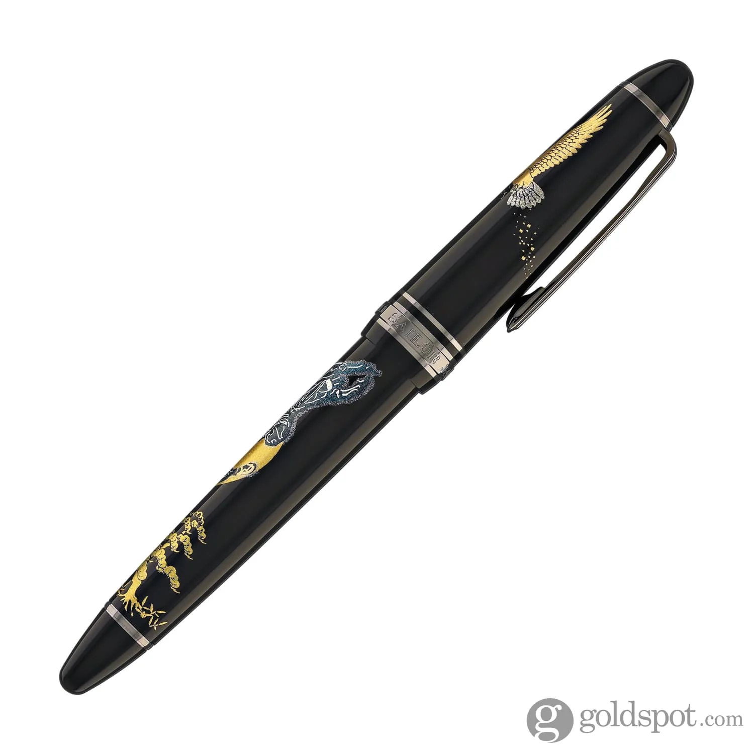 Sailor 1911 Standard Ninja Fountain Pen in Katana with Black Trim - 14K Gold