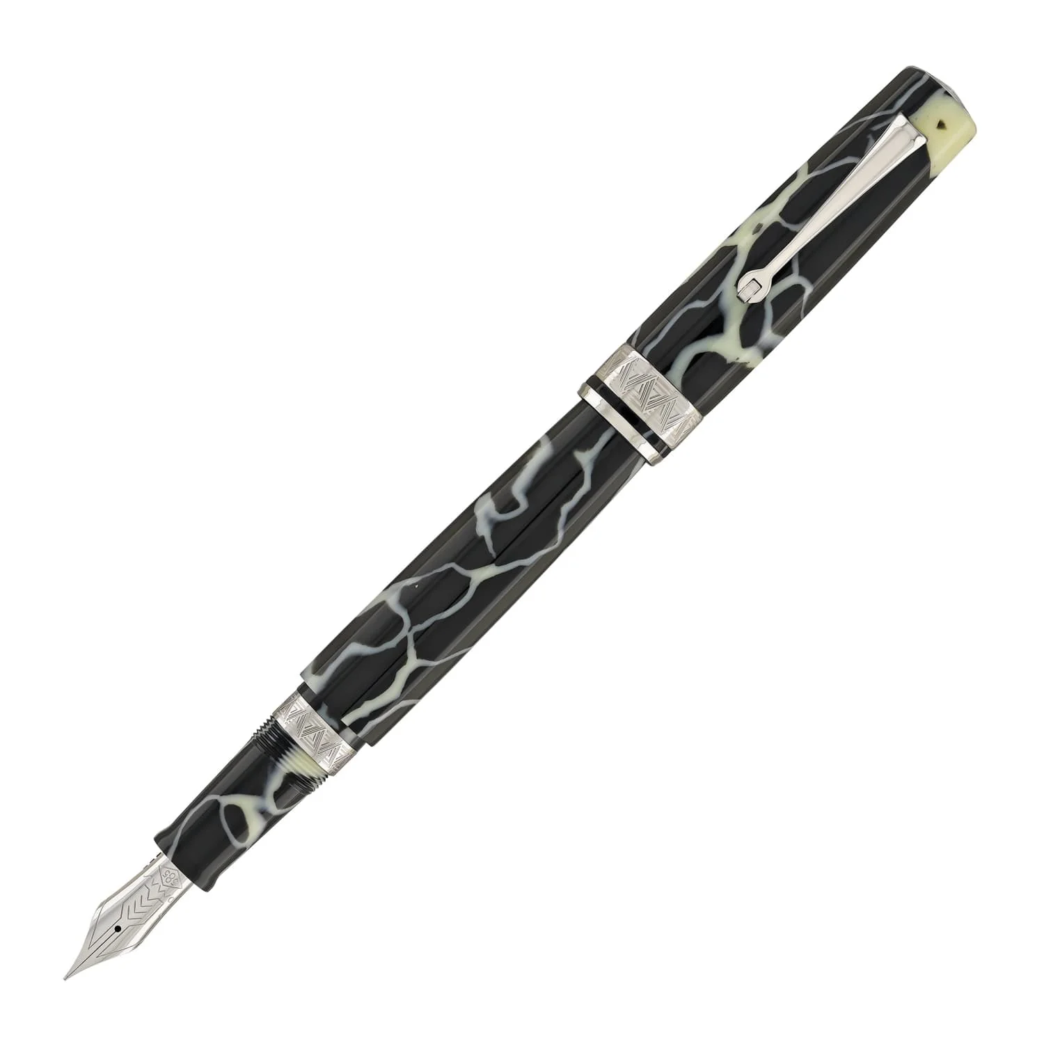 4783-omas-paragon-fountain-pen-in-wild-with-silver-trim-1.webp Omas Paragon Fountain Pen in Wild with Silver Trim