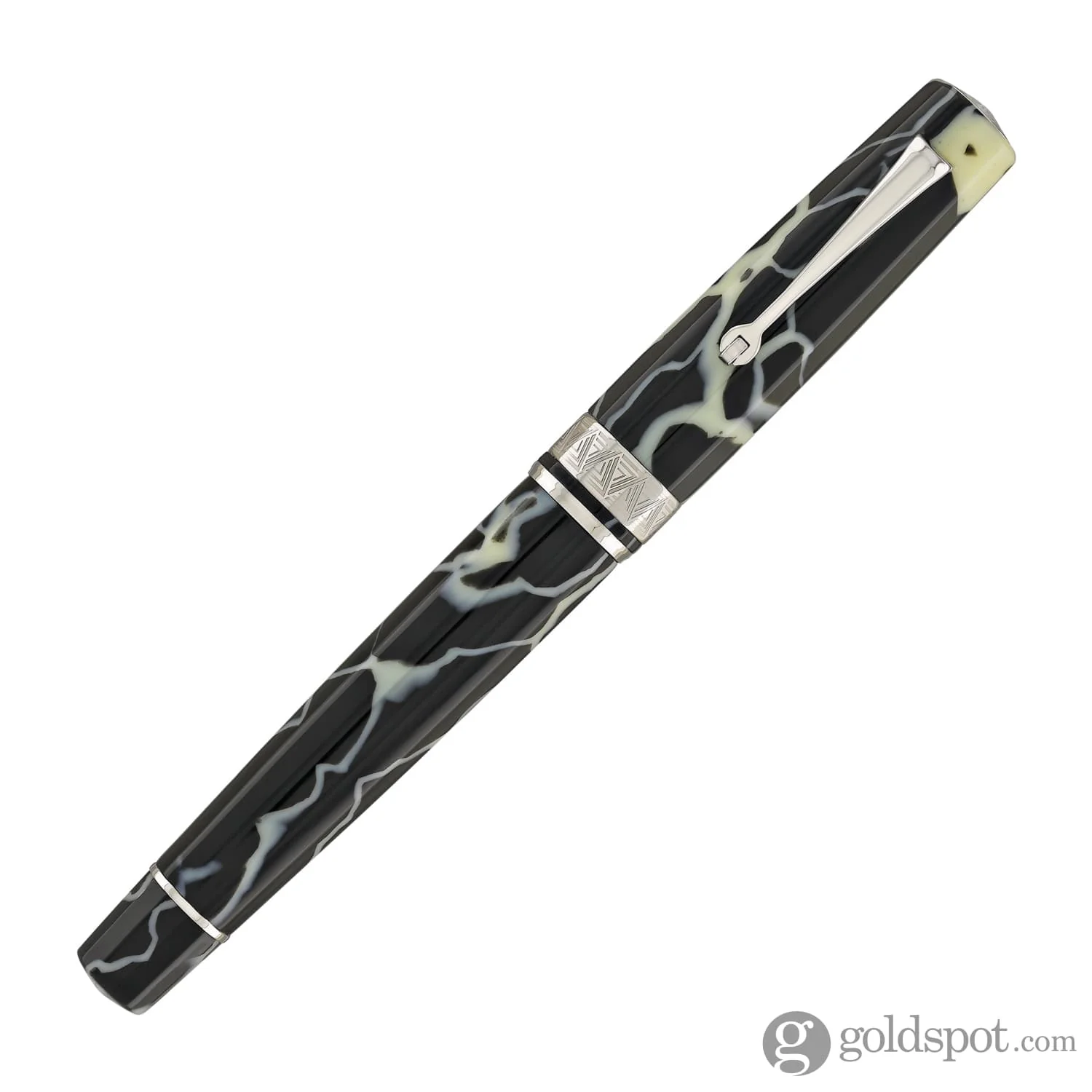 Omas Paragon Fountain Pen in Wild with Silver Trim