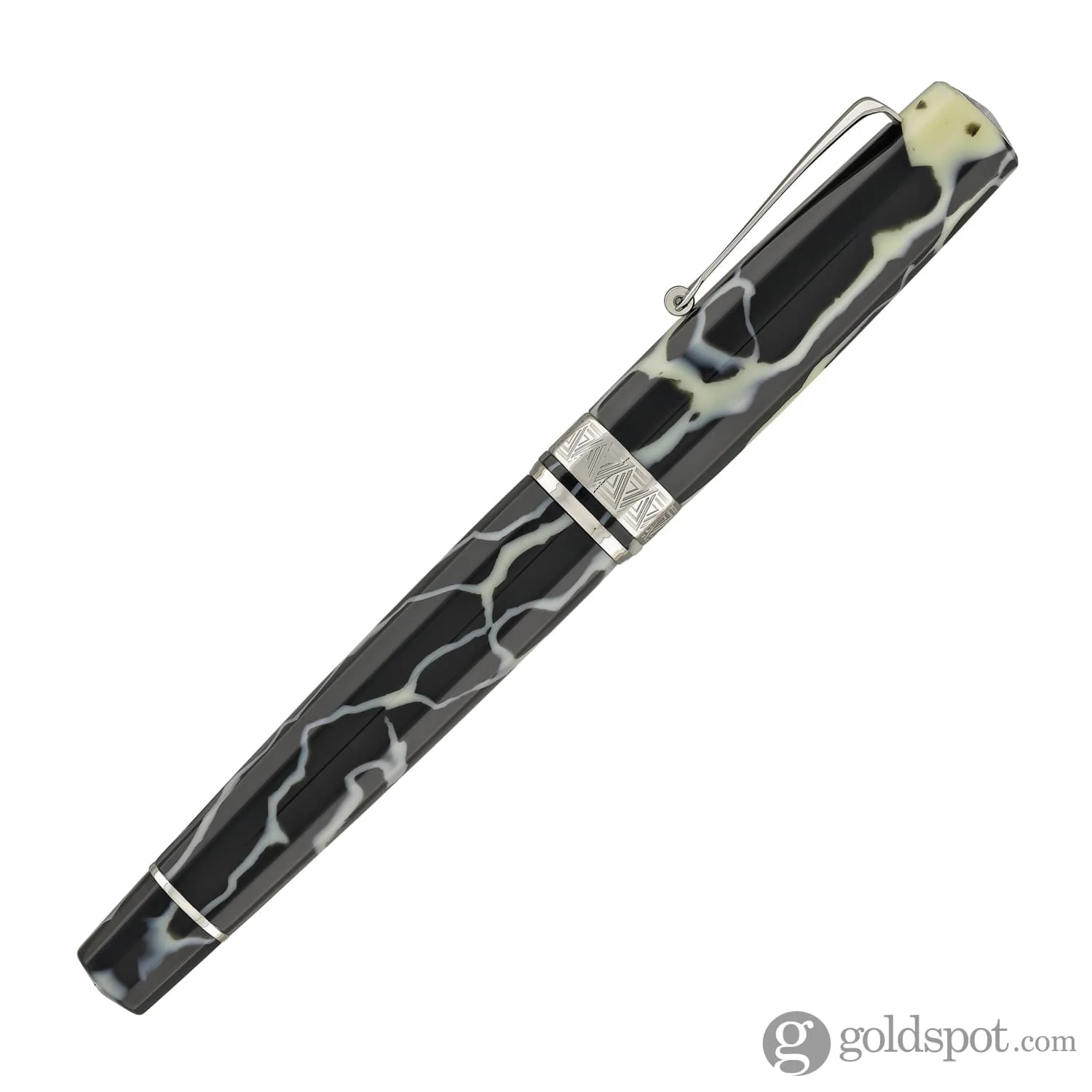 Omas Paragon Fountain Pen in Wild with Silver Trim