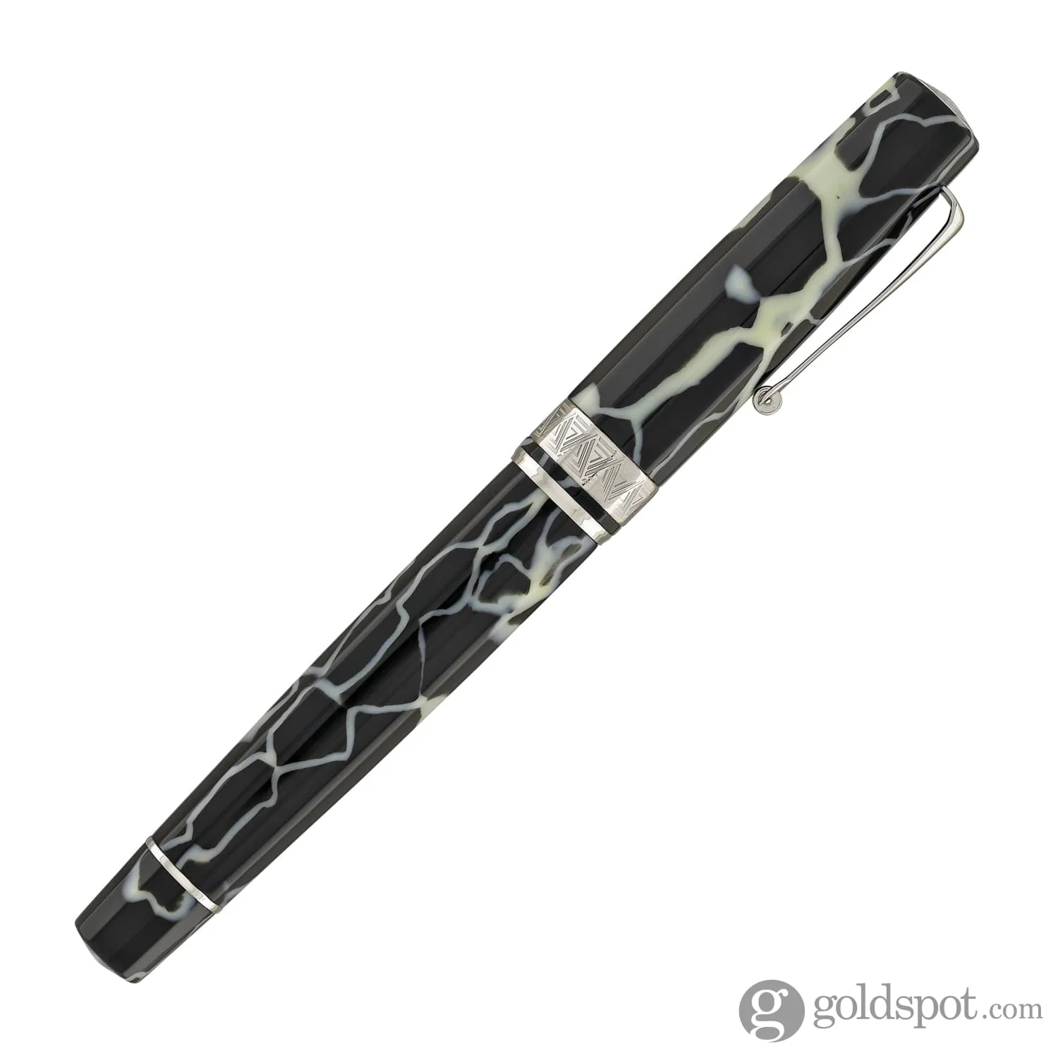 Omas Paragon Fountain Pen in Wild with Silver Trim