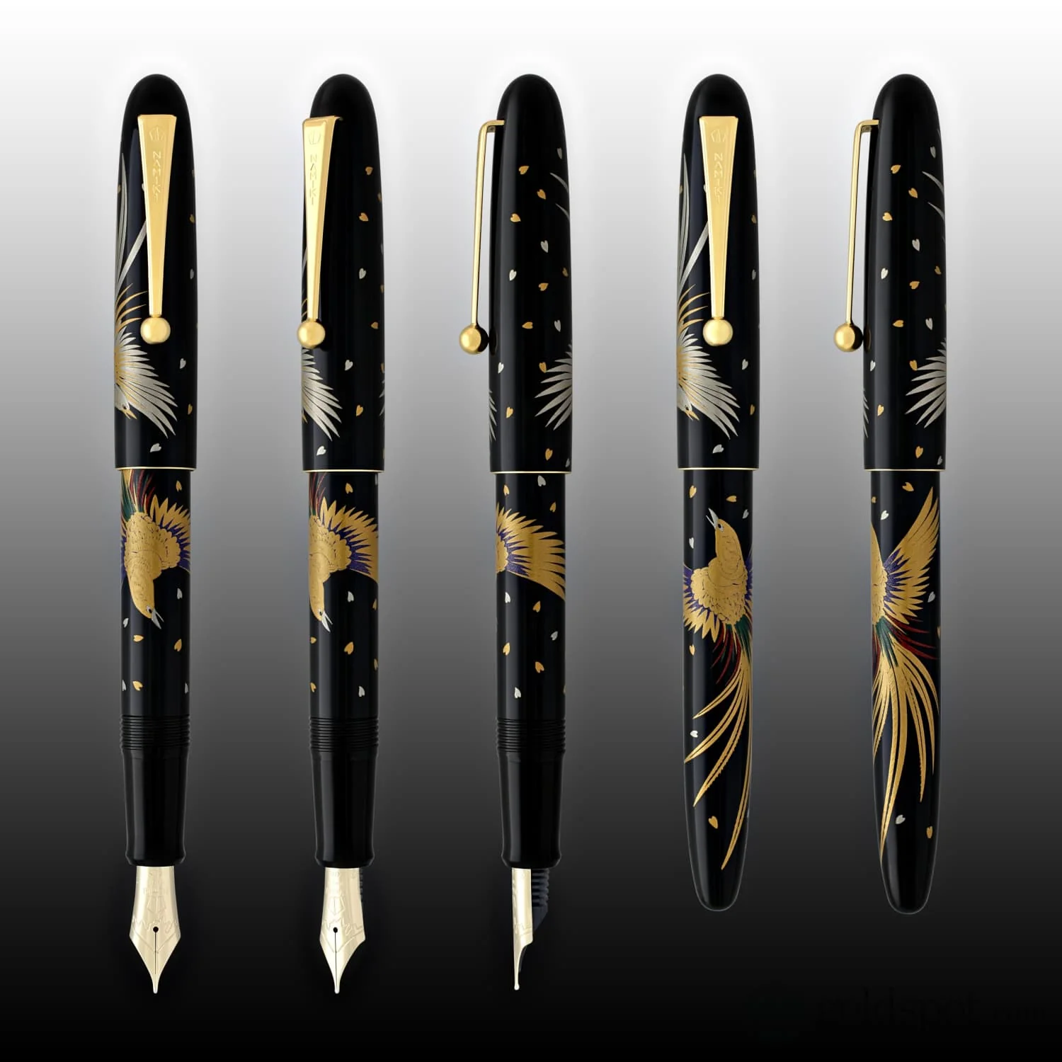 Namiki Nippon Art Collection Fountain Pen in Golden Pheasant - 14K Gold