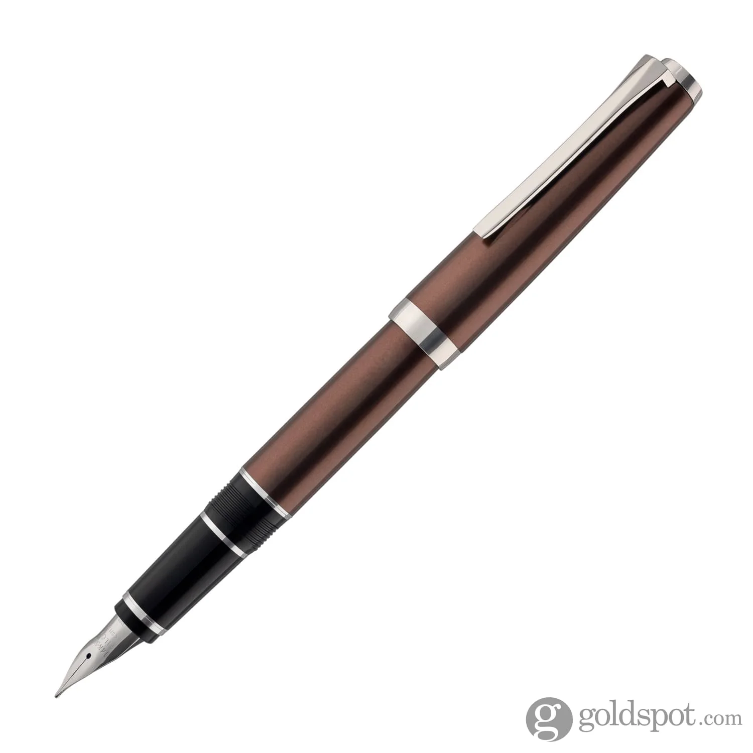 4790-pilot-metal-falcon-fountain-pen-in-brown-soft-flexible-2.webp Pilot Metal Falcon Fountain Pen in Brown - Soft Flexible
