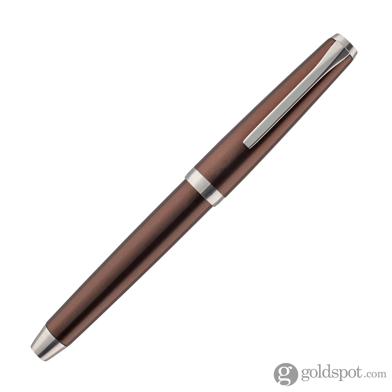 4790-pilot-metal-falcon-fountain-pen-in-brown-soft-flexible-4.webp Pilot Metal Falcon Fountain Pen in Brown - Soft Flexible
