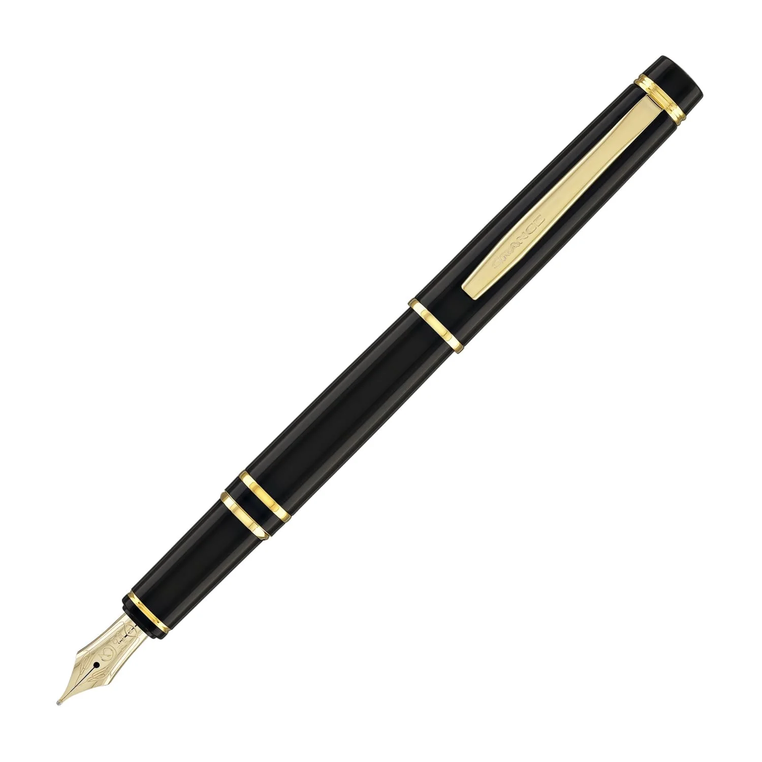 4826-pilot-grance-fountain-pen-in-classic-black-14k-gold-nib-1.webp Pilot Grance Fountain Pen in Classic Black - 14k Gold Nib