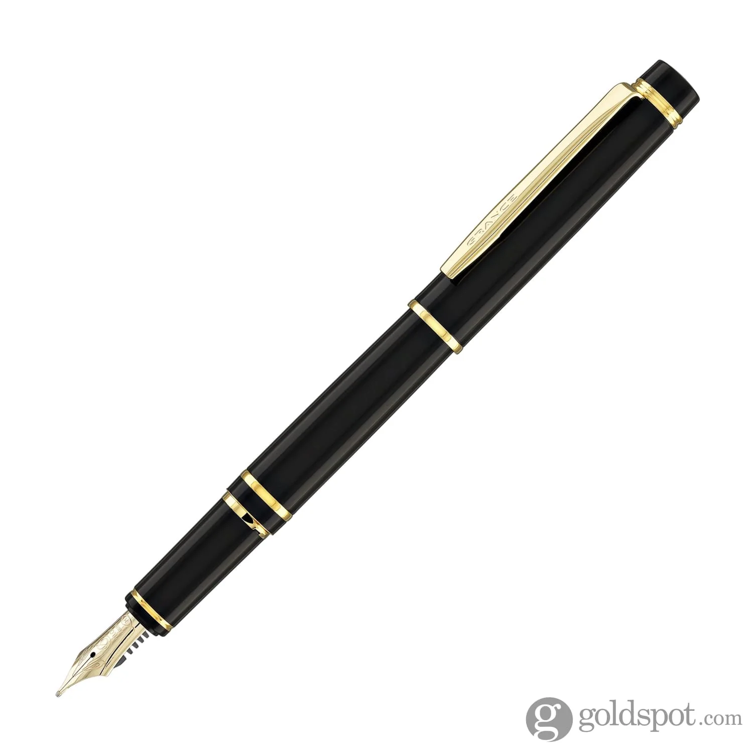 4826-pilot-grance-fountain-pen-in-classic-black-14k-gold-nib-2.webp Pilot Grance Fountain Pen in Classic Black - 14k Gold Nib