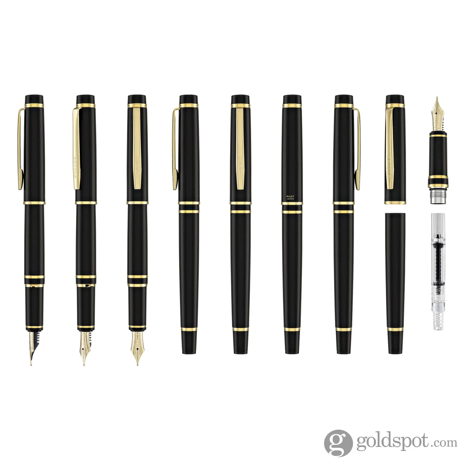 4826-pilot-grance-fountain-pen-in-classic-black-14k-gold-nib-7.webp Pilot Grance Fountain Pen in Classic Black - 14k Gold Nib