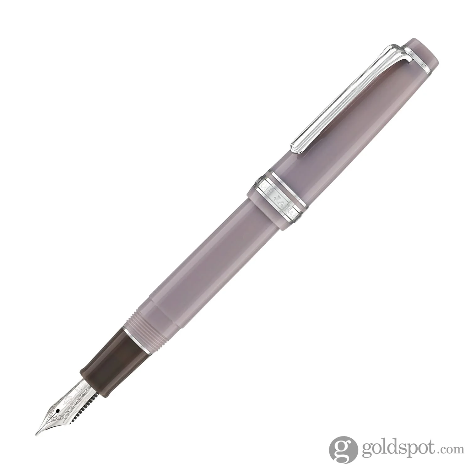 Sailor Pro Gear Slim Shikiori Sansui Fountain Pen in Autumn - Winter - "Kamoshika" with Rhodium Trim - Medium Fine Point