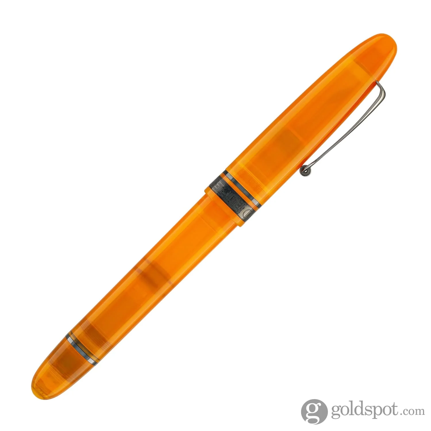 Omas Ogiva Fountain Pen in Arancione with Black Trim