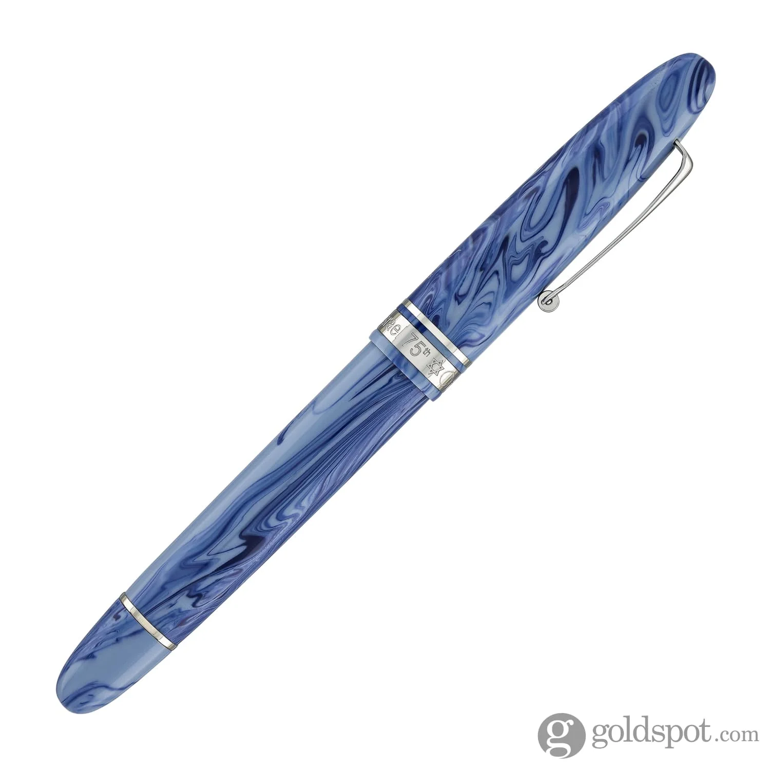 Omas Ogiva Israel Limited Edition Fountain Pen with Silver Trim