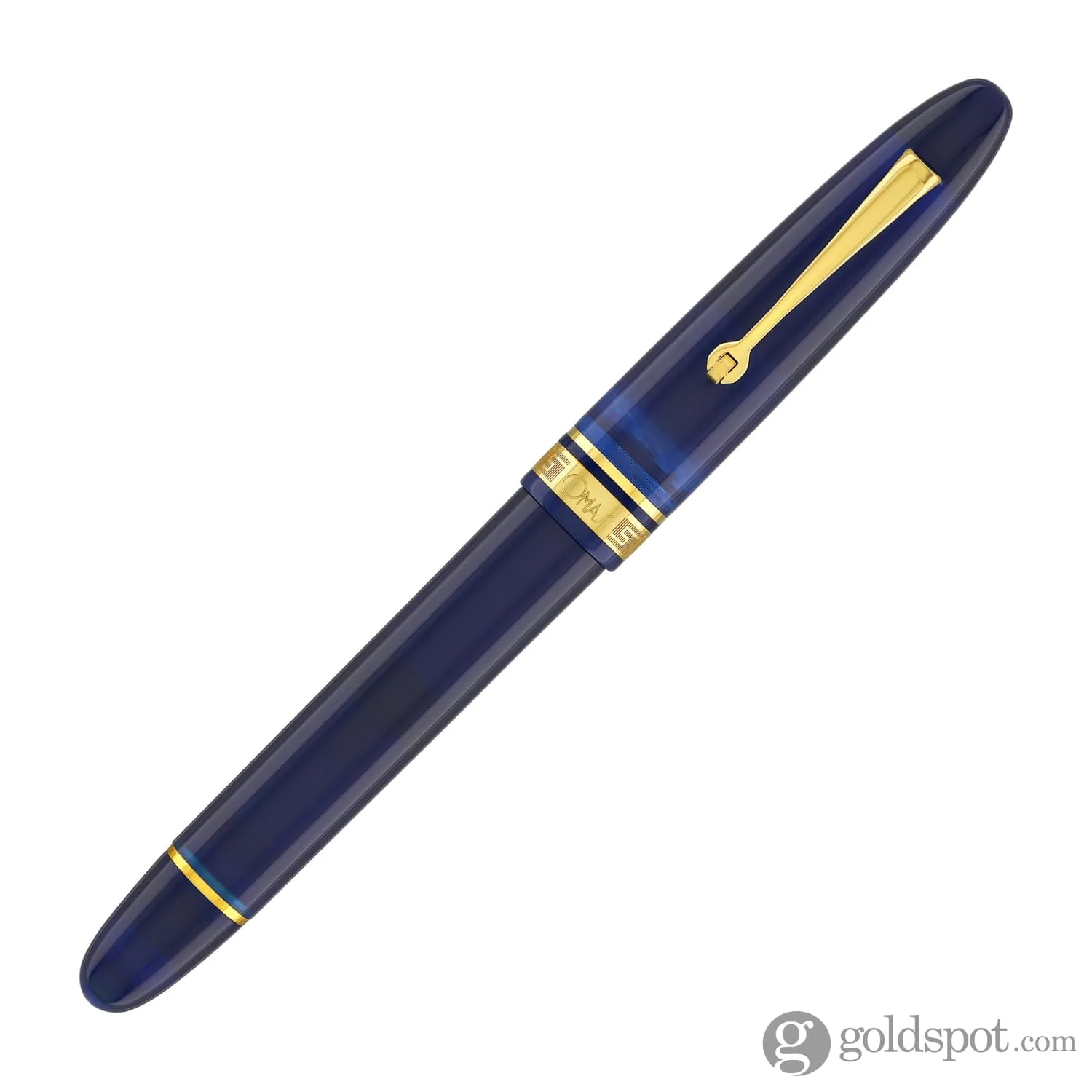 4837-omas-ogiva-fountain-pen-in-blu-with-gold-trim-4.webp Omas Ogiva Fountain Pen in Blu with Gold Trim