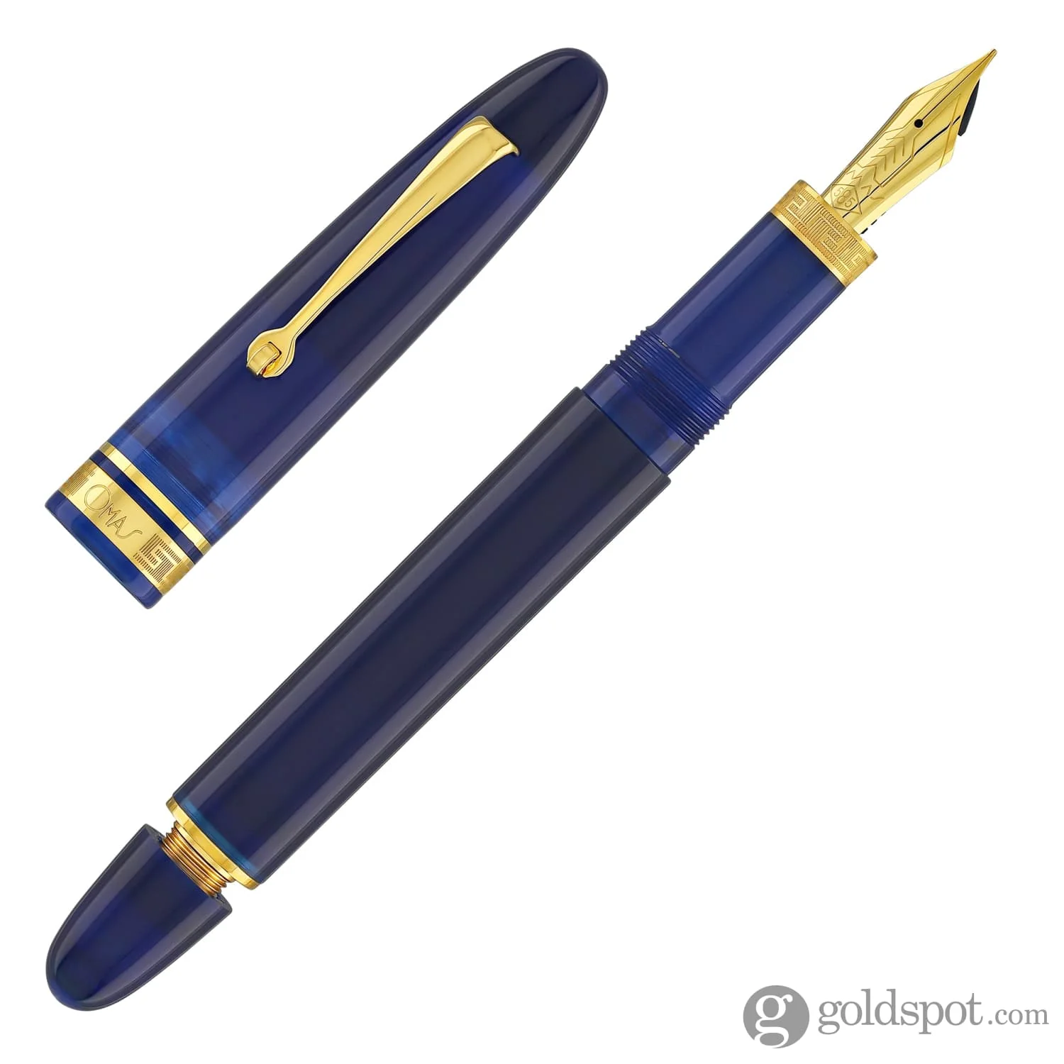 4837-omas-ogiva-fountain-pen-in-blu-with-gold-trim-7.webp Omas Ogiva Fountain Pen in Blu with Gold Trim