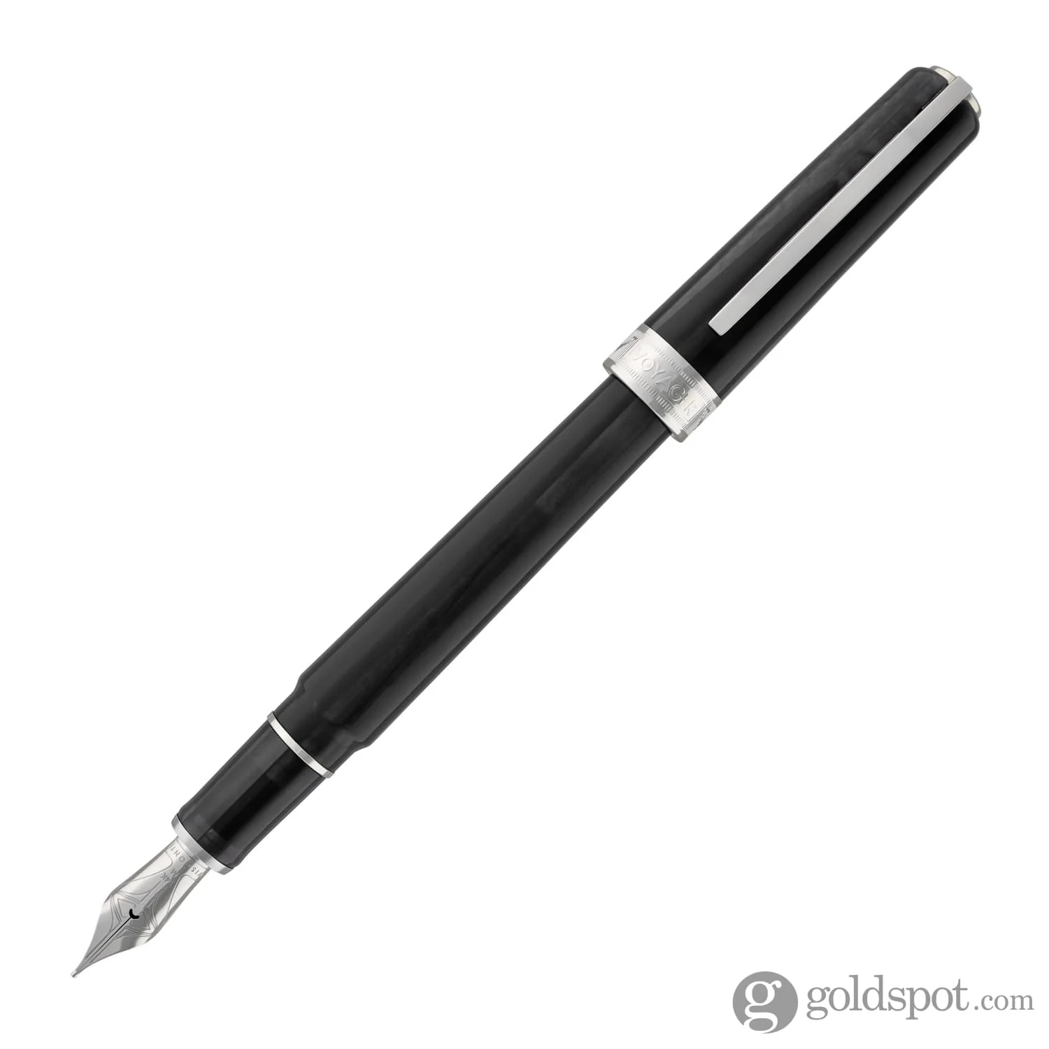 4841-visconti-voyager-fountain-pen-in-black-star-2.webp Visconti Voyager Fountain Pen in Black Star