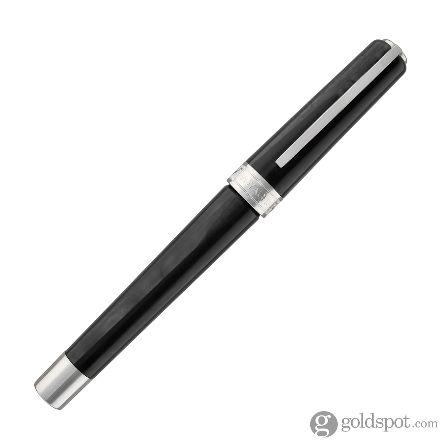 4841-visconti-voyager-fountain-pen-in-black-star-4.webp Visconti Voyager Fountain Pen in Black Star