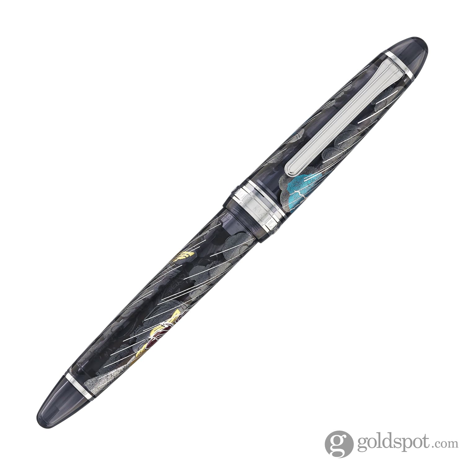 4857-sailor-1911-standard-ninja-fountain-pen-in-shachihoko-with-rhodium-trim-14k-gold-2.jpg Sailor 1911 Standard Ninja Fountain Pen in Shachihoko with Rhodium Trim - 14K Gold