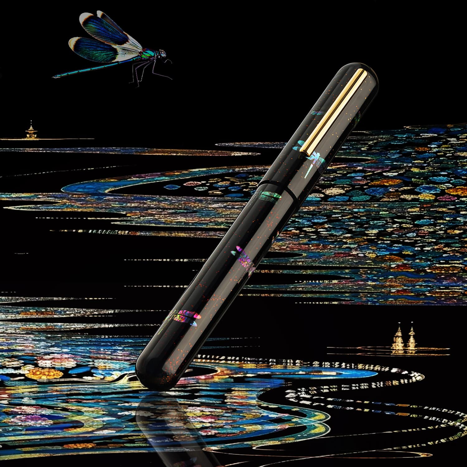 4861-ikkaku-by-nahvalur-fountain-pen-in-dragonfly-11.jpg IKKAKU by Nahvalur Fountain Pen in Dragonfly