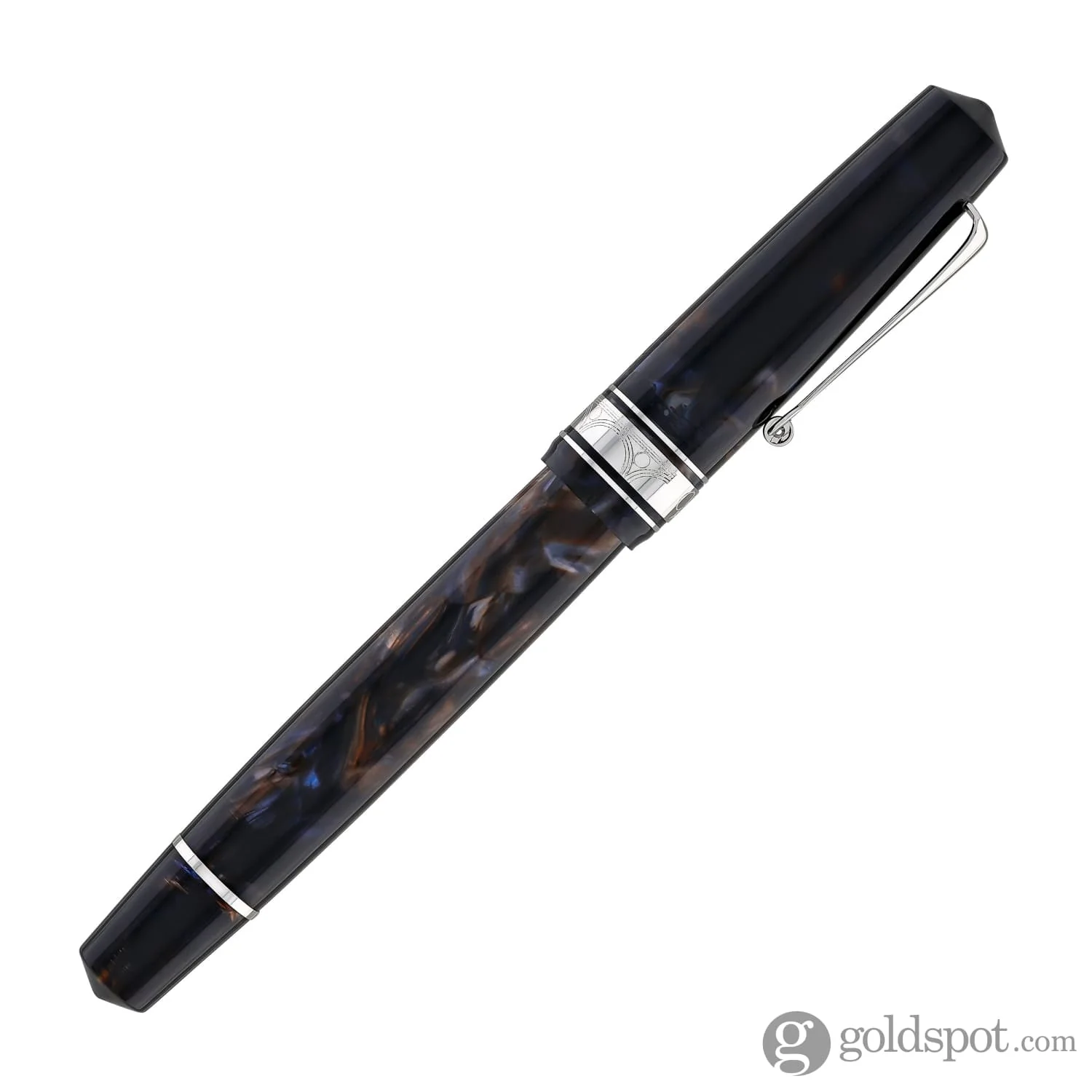 4873-omas-bologna-fountain-pen-in-galassia-with-silver-trim-6.webp Omas Bologna Fountain Pen in Galassia with Silver Trim