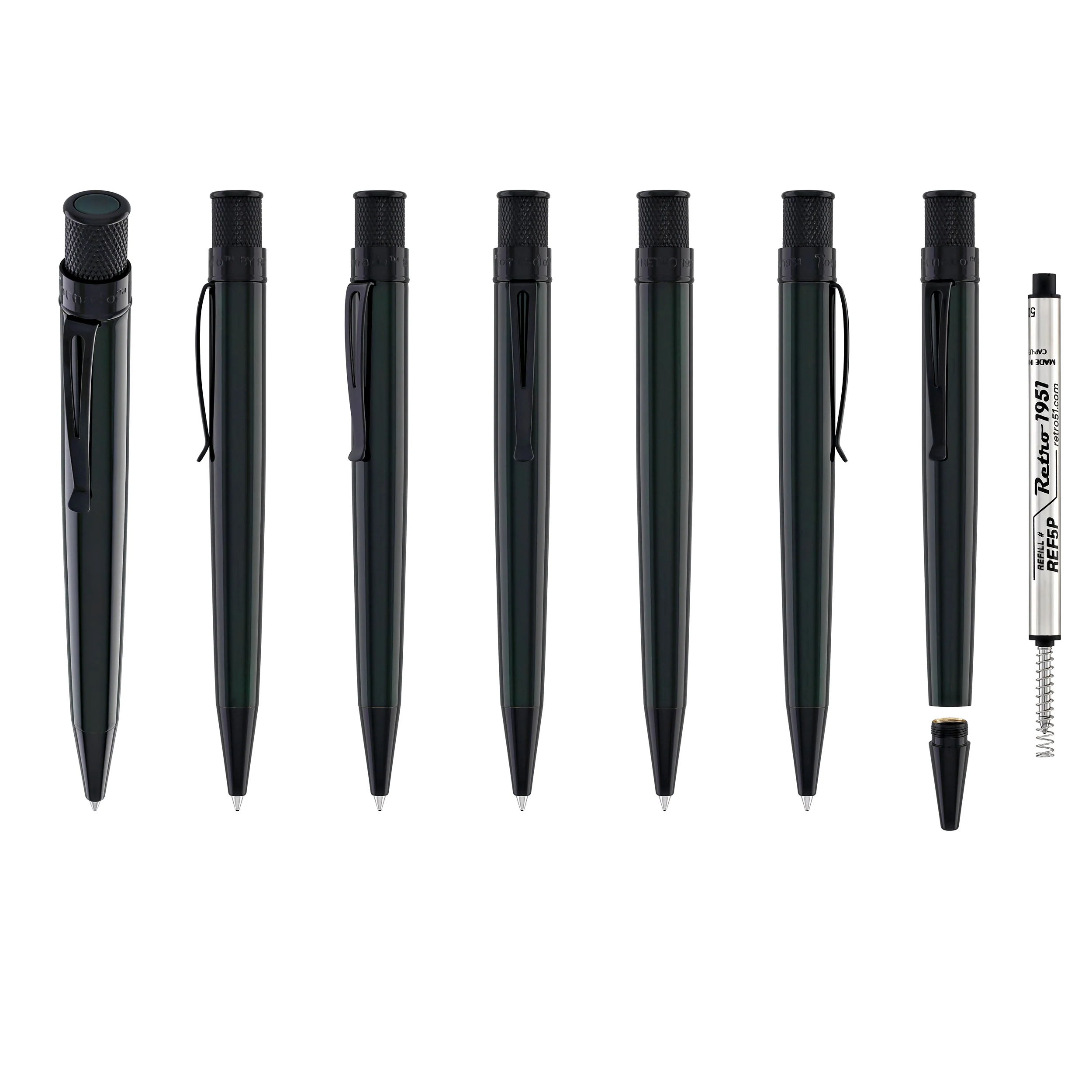 489-retro-51-tornado-stealth-rollerball-pen-in-emerald-green-7.webp Retro 51 Tornado Stealth Rollerball Pen in Emerald Green