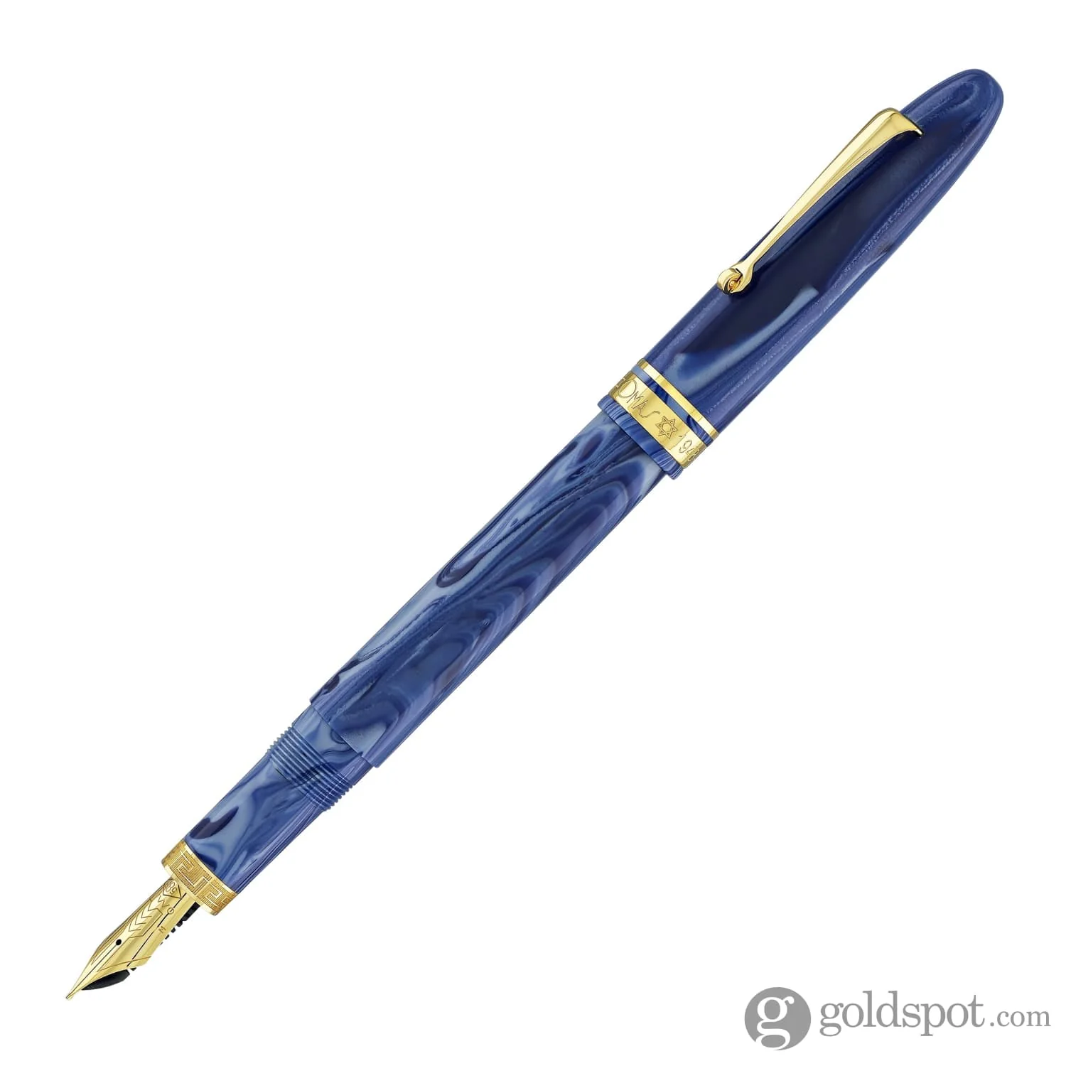 4891-omas-ogiva-israel-limited-edition-fountain-pen-with-gold-trim-2.webp Omas Ogiva Israel Limited Edition Fountain Pen with Gold Trim