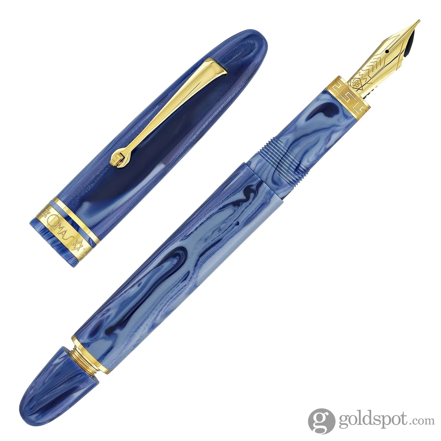 4891-omas-ogiva-israel-limited-edition-fountain-pen-with-gold-trim-7.webp Omas Ogiva Israel Limited Edition Fountain Pen with Gold Trim